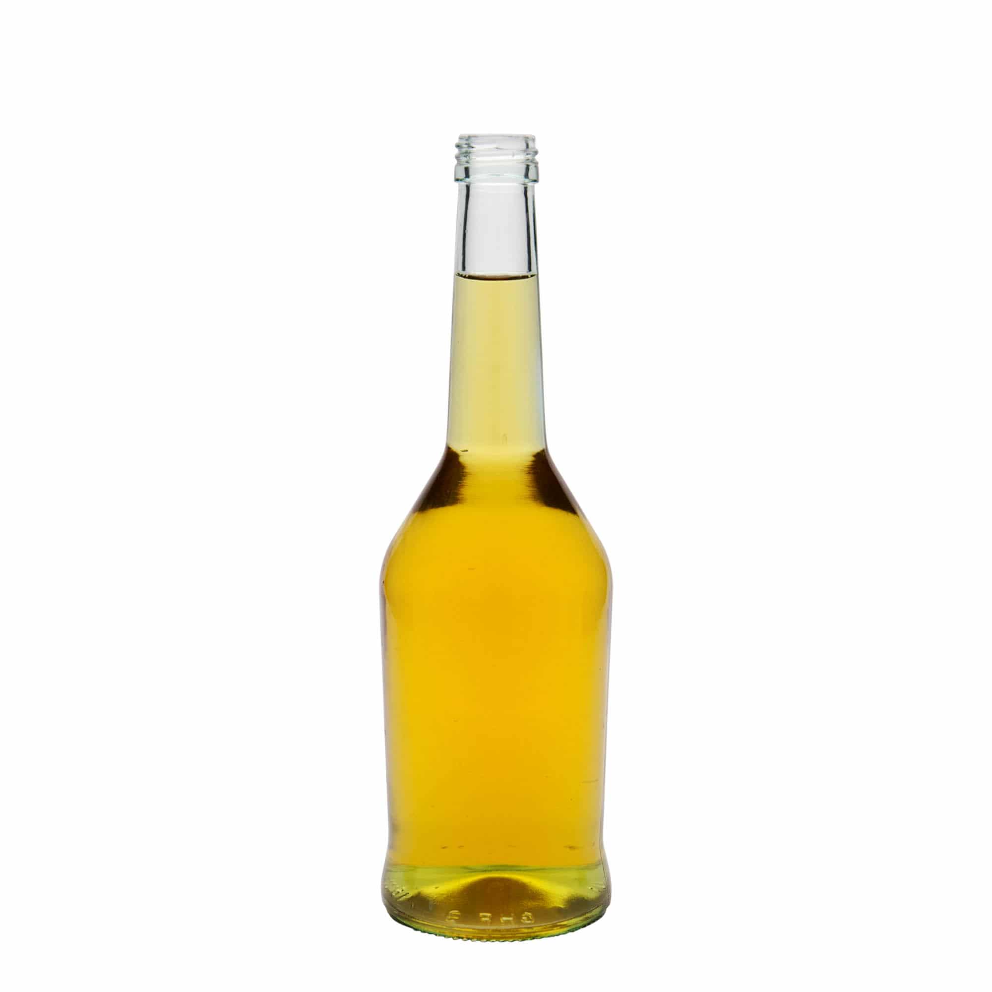 500 ml glazen fles sterke drank, mondstuk: PP 28