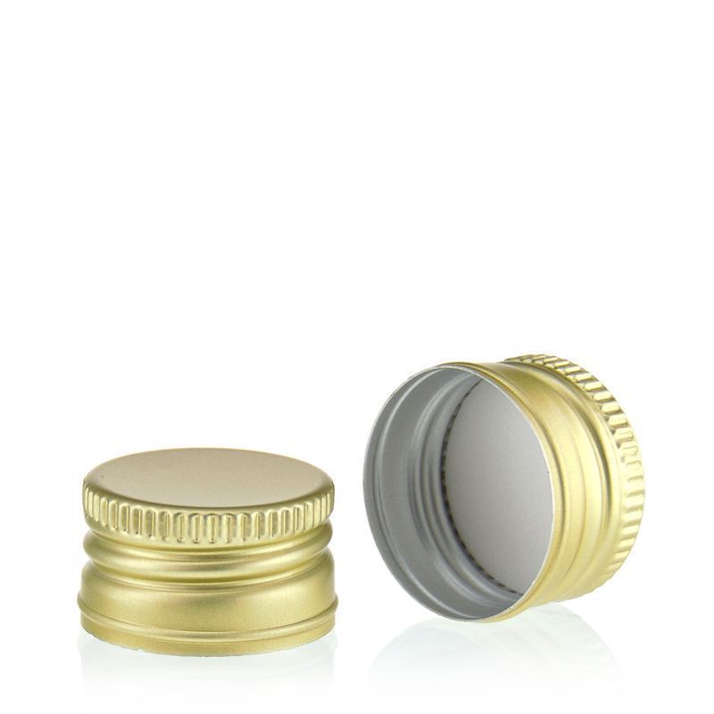 Schroefdop, metaal, goud, voor mondstuk: PP 28 Schroefdop, metaal, goud, voor mondstuk: PP 28