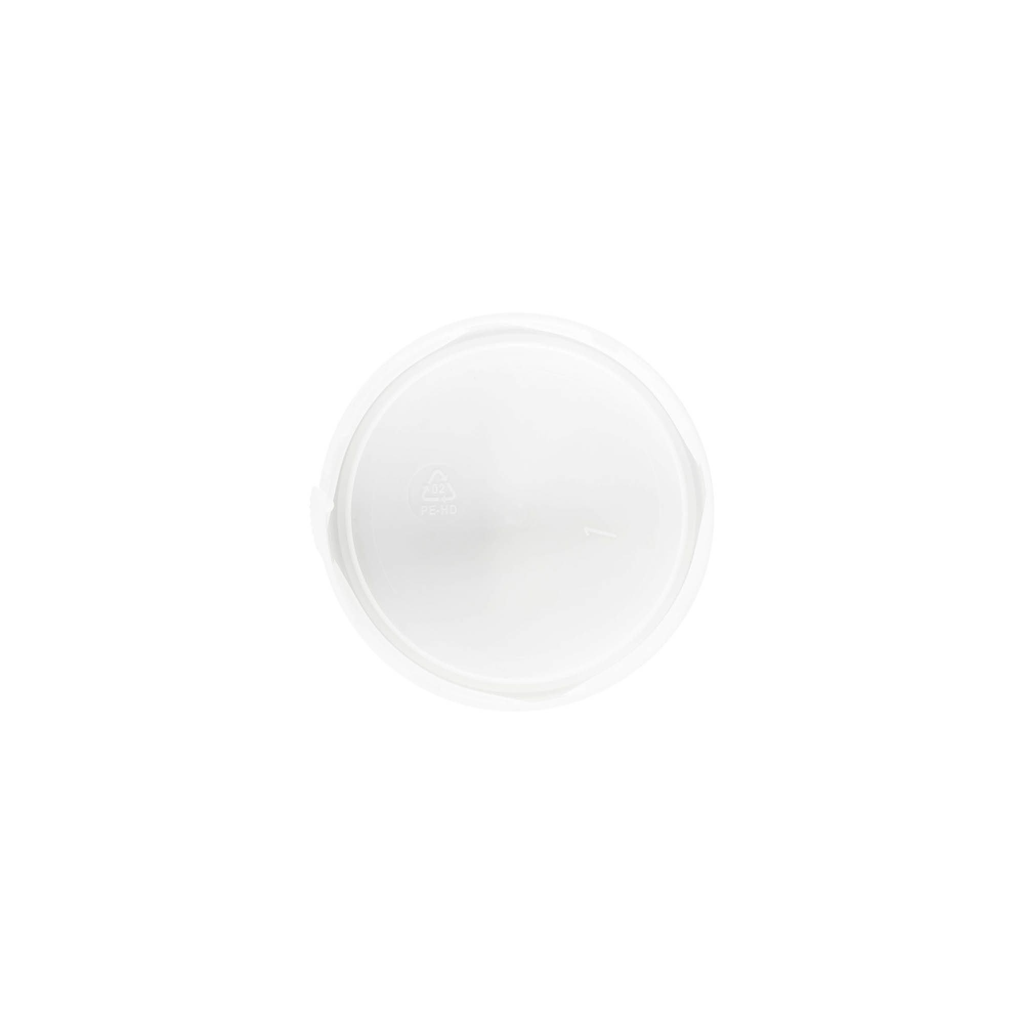 Schroefdop 'Securilock' 61,9mm, PP-kunststof, wit