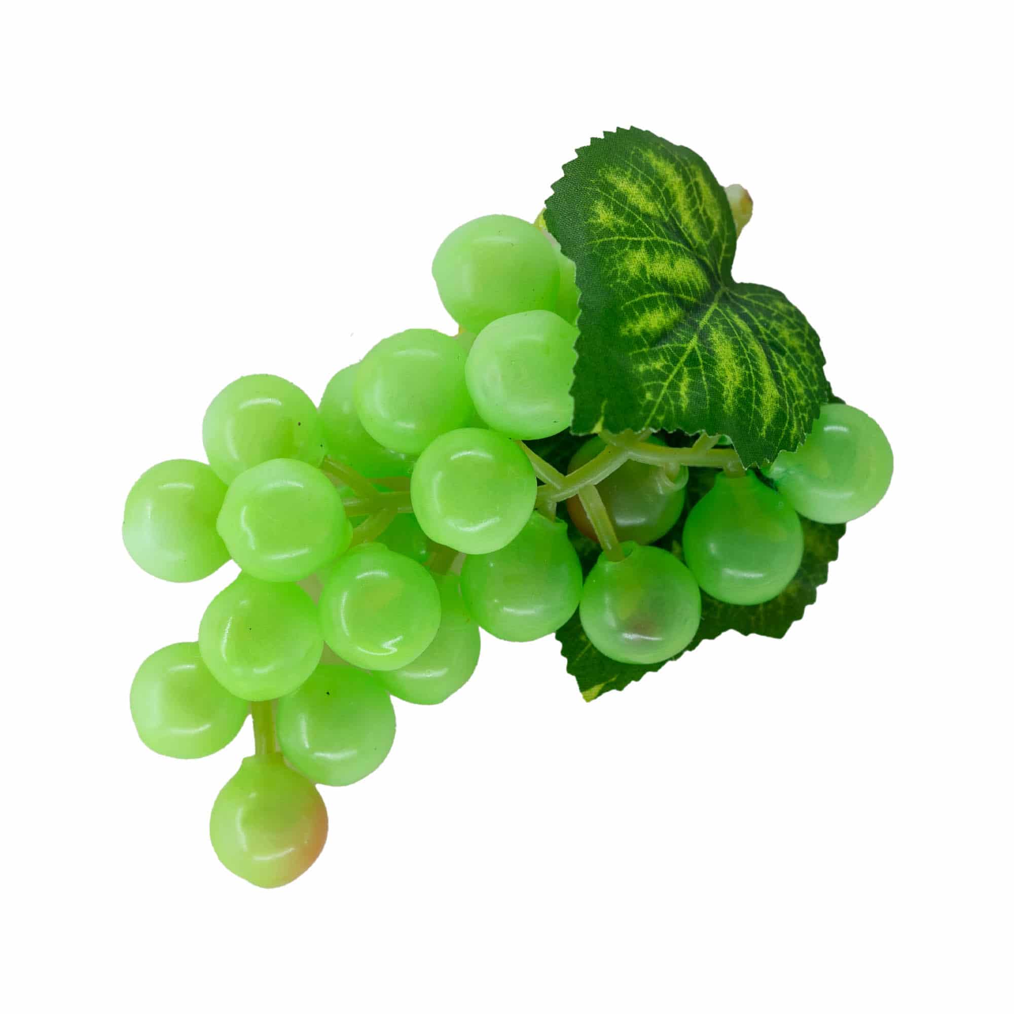 Plastic druiven, groen