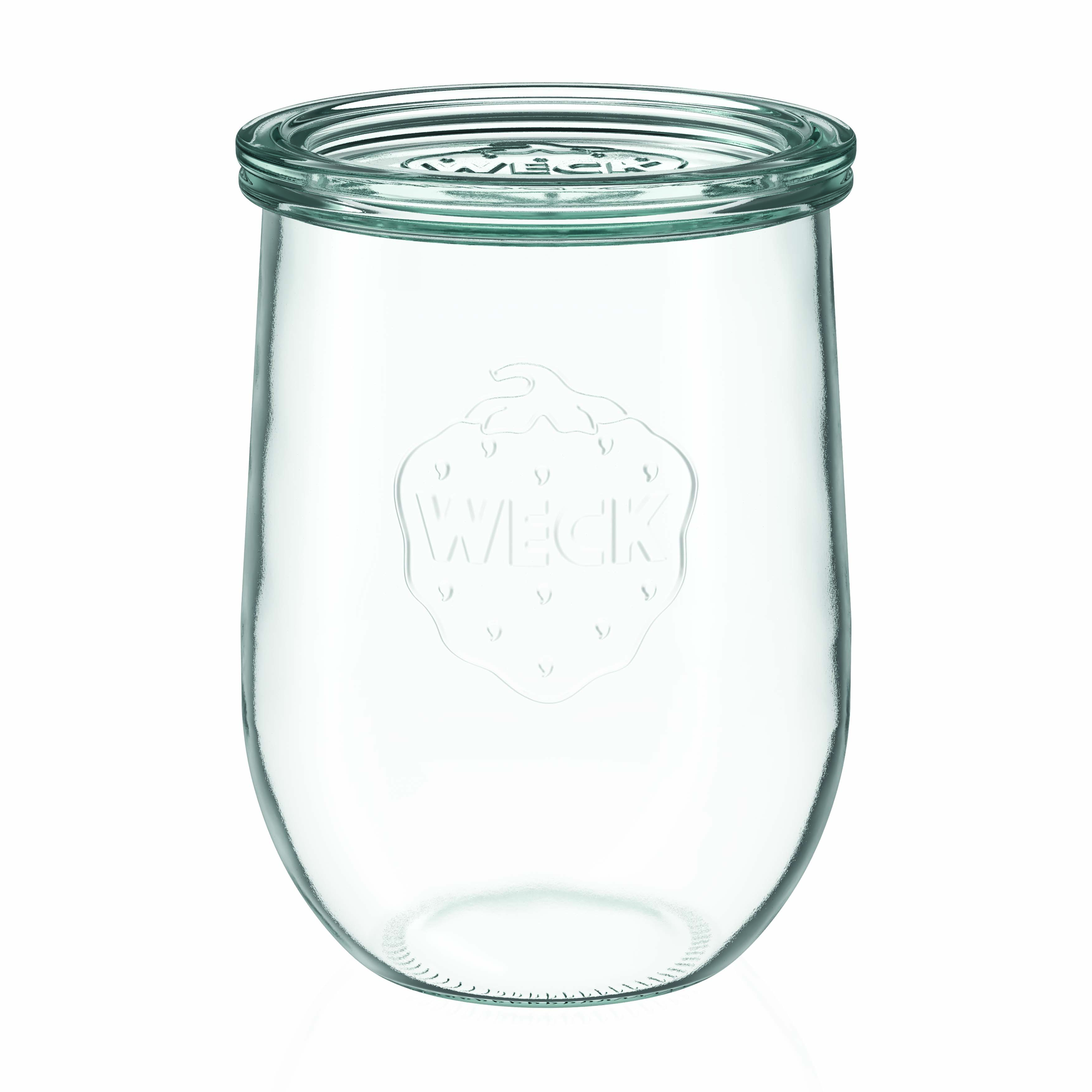 1.050 ml WECK-tulpenvormig glas #, mond: ronde rand