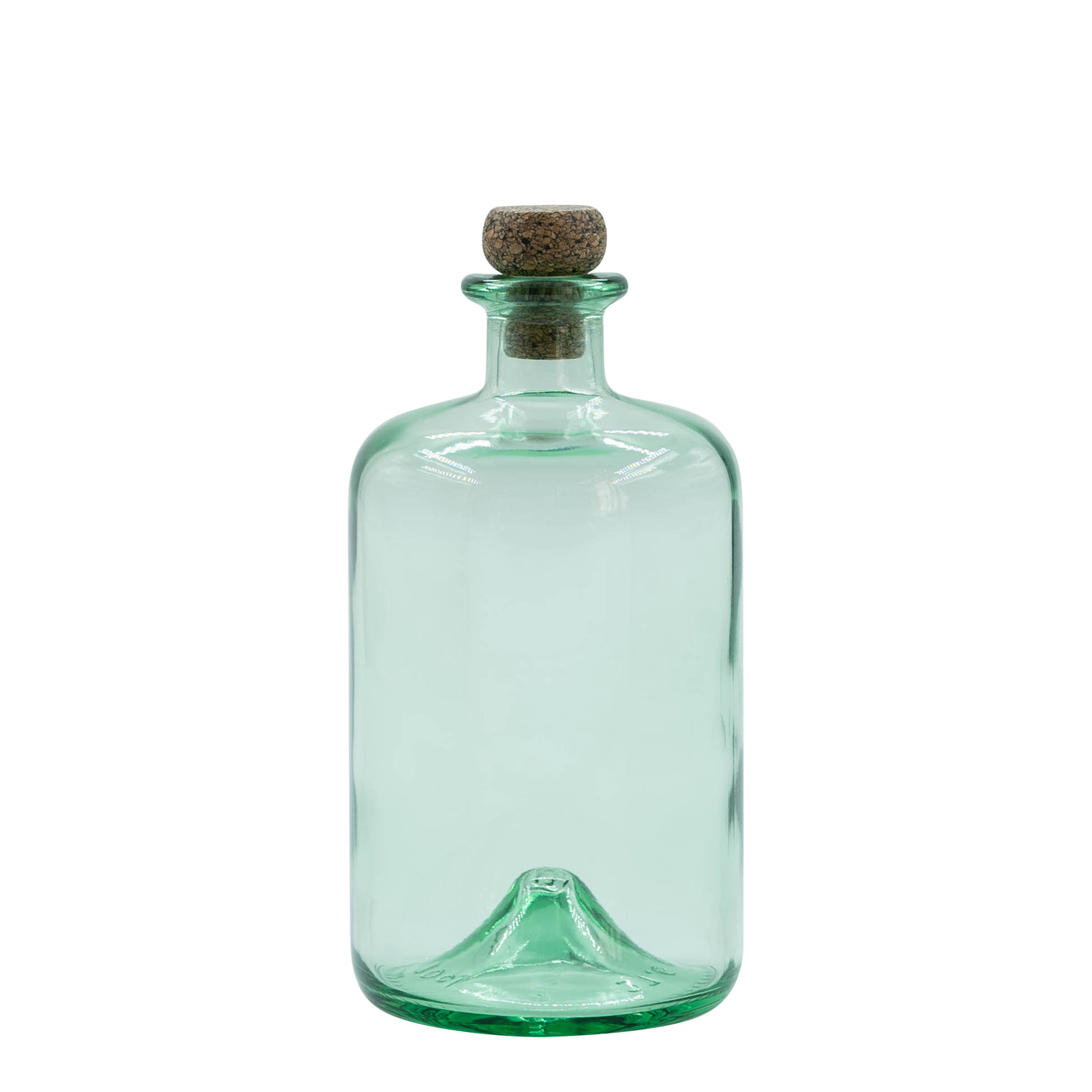 700 ml glazen fles 'Pharma', opening: kurk 700 ml glazen fles 'Pharma', opening: kurk