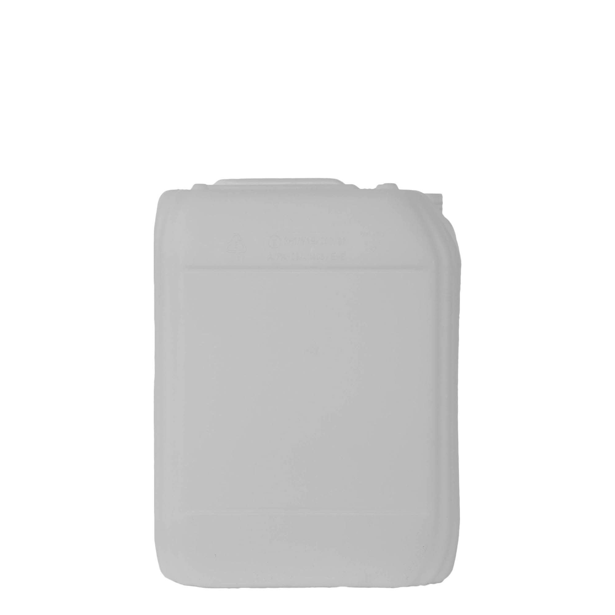 20 l kanister, rechthoekig, HDPE-kunststof, naturel, opening: ND 60 20 l kanister, rechthoekig, HDPE-kunststof, naturel, opening: ND 60