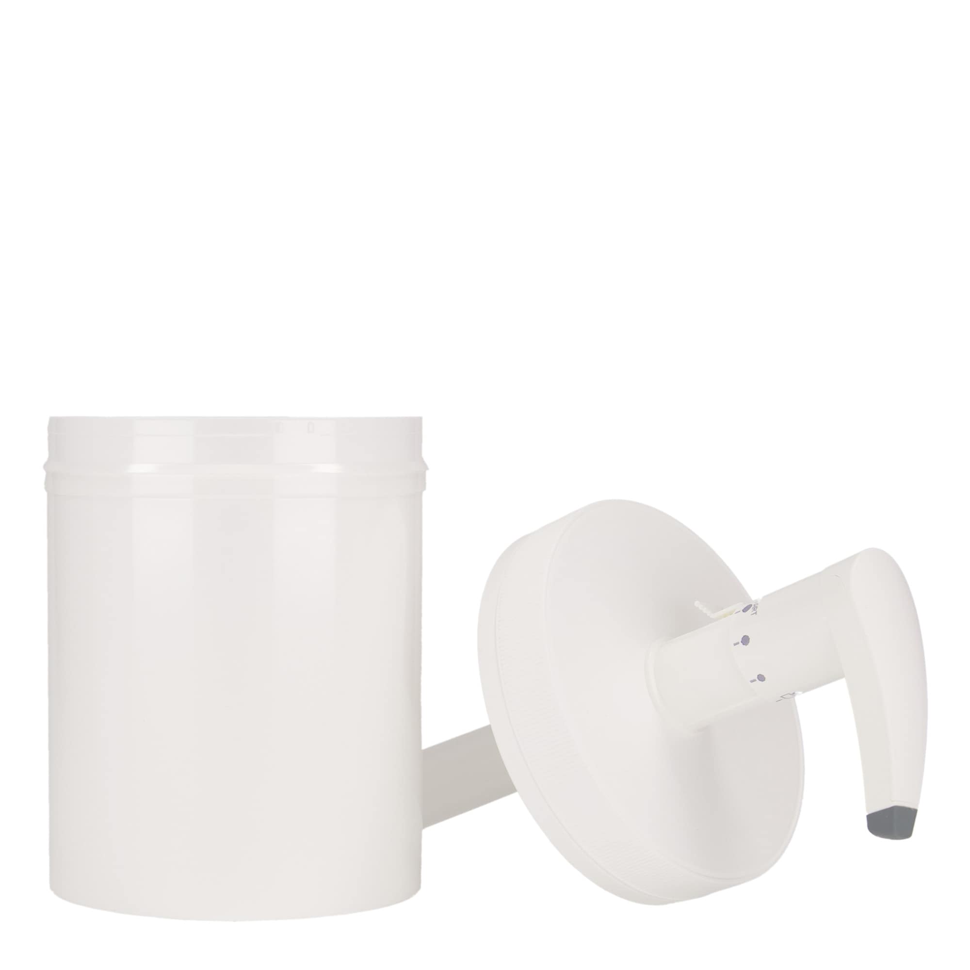 1.240 ml doseerfles 'Securibox', PP-kunststof, wit, opening: schroefdop