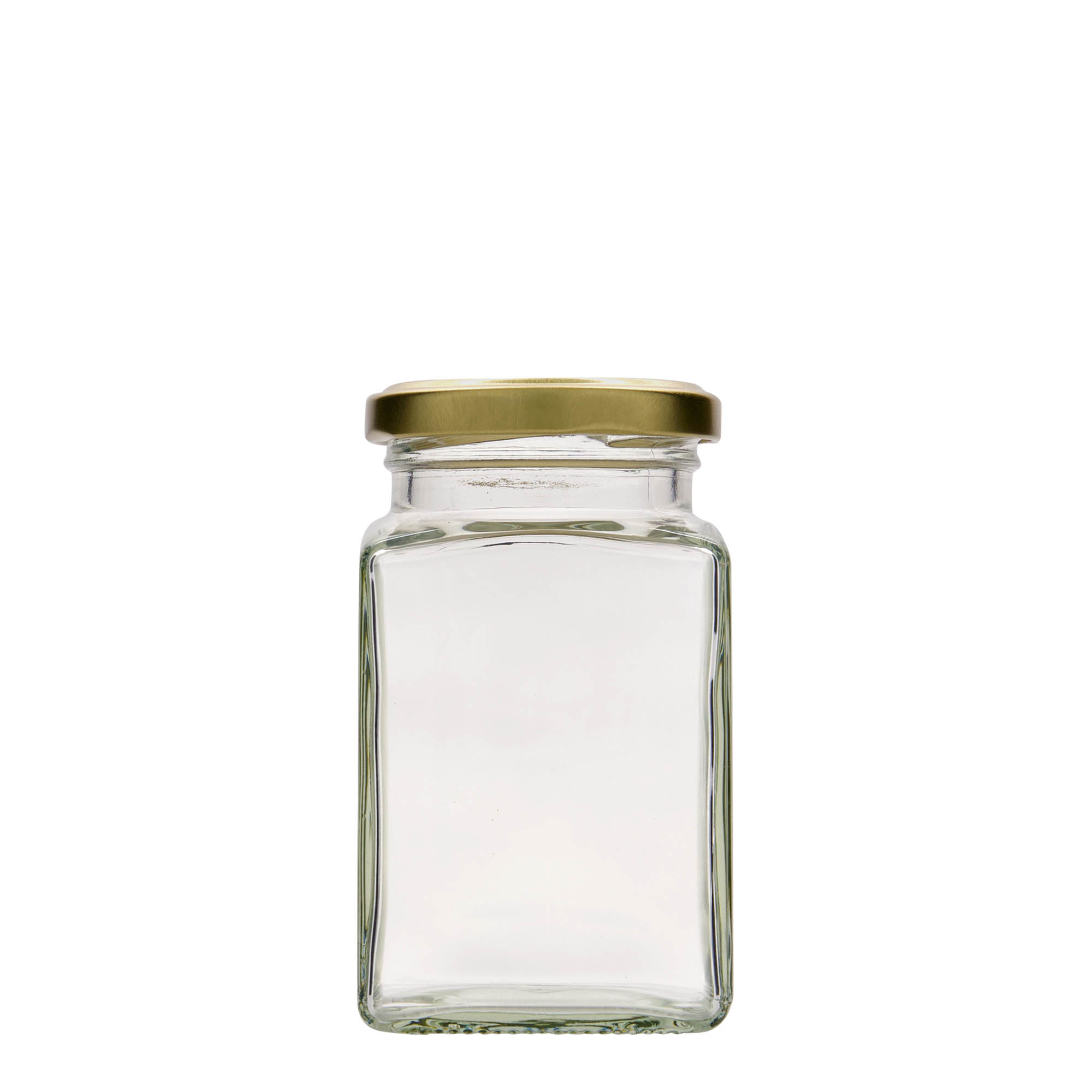 260 ml vierkantglas, opening: Twist-Off (TO 58) 260 ml vierkantglas, opening: Twist-Off (TO 58)
