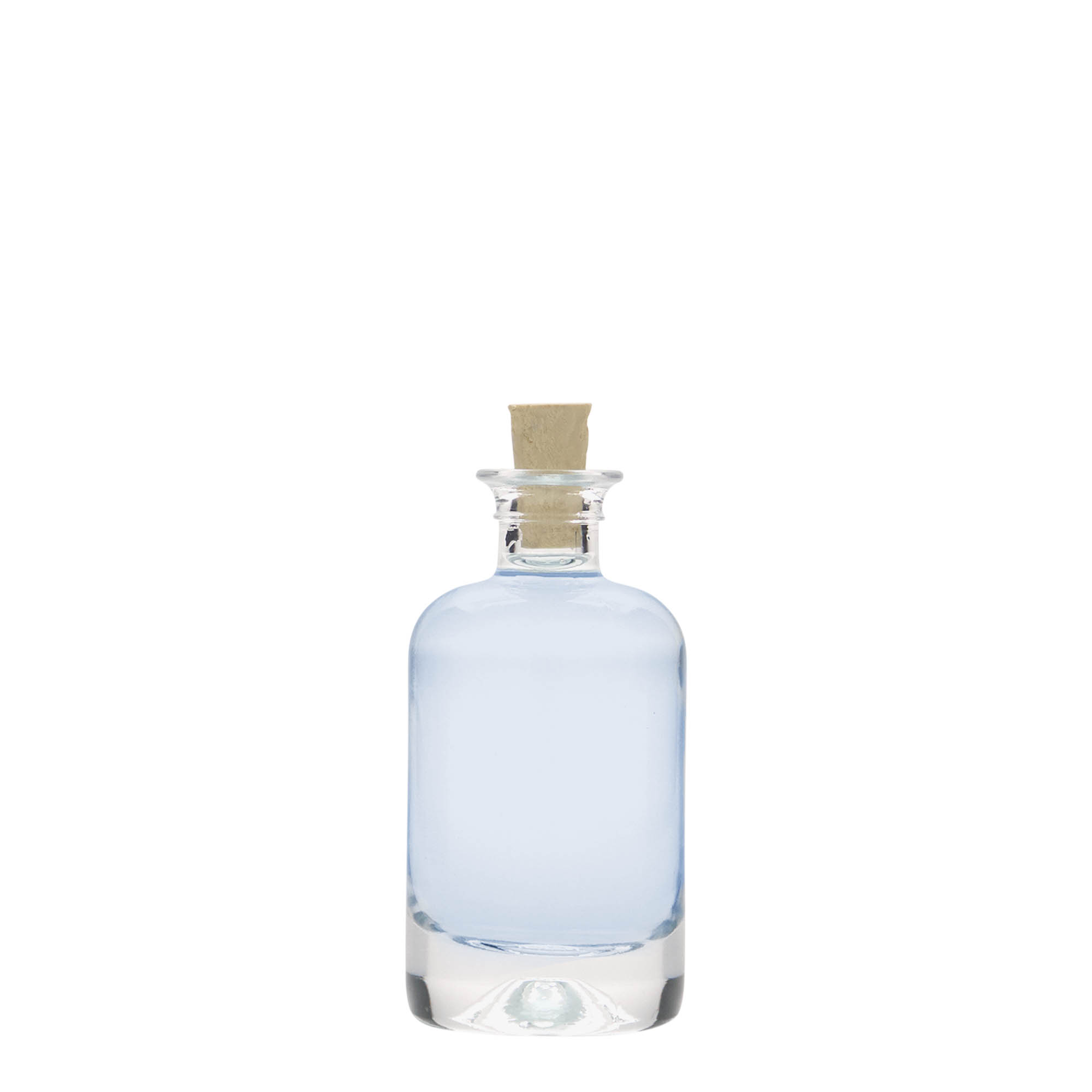 40 ml glazen apothekersfles, opening: kurk 40 ml glazen apothekersfles, opening: kurk