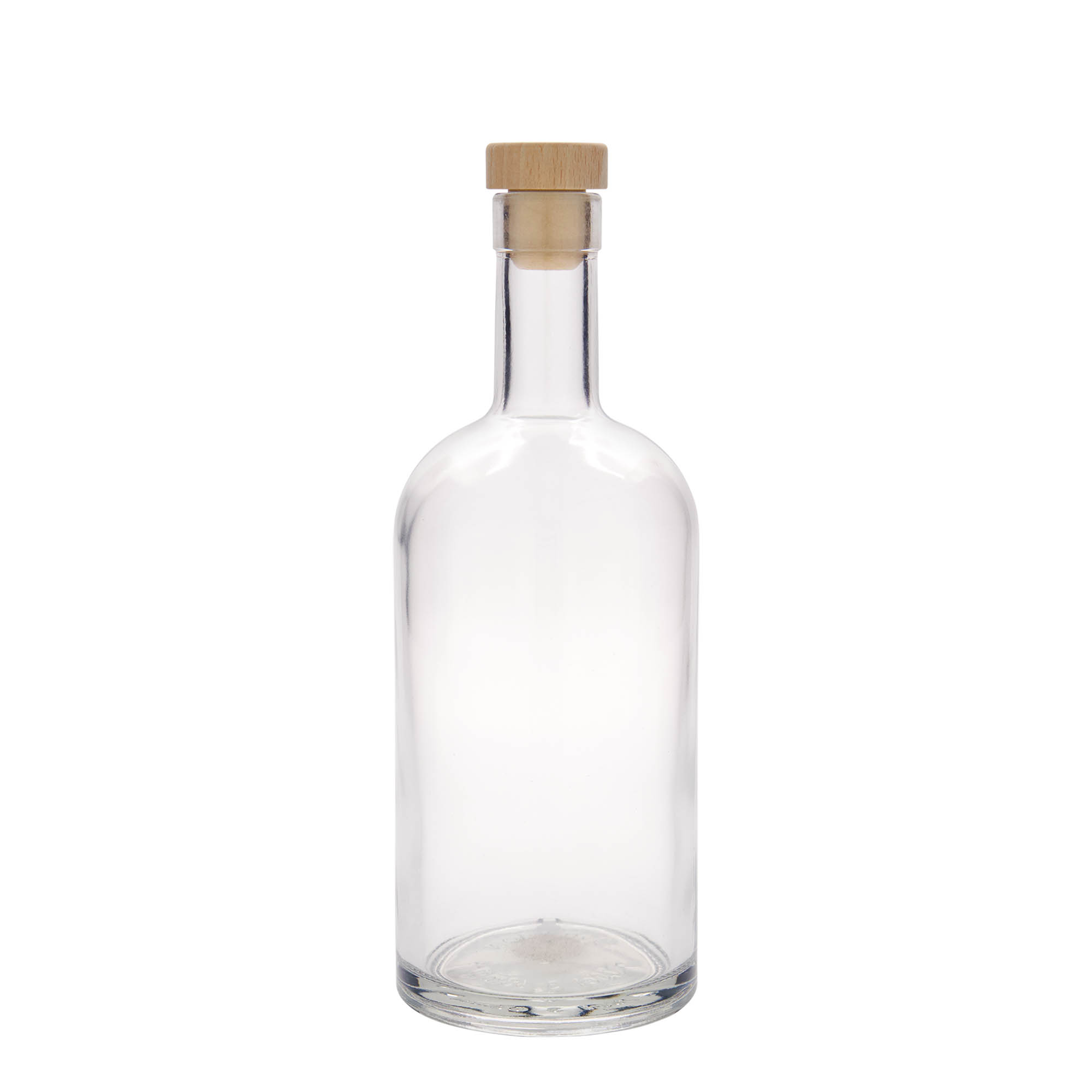 700 ml glazen fles 'Franco', hals: kurk 700 ml glazen fles 'Franco', hals: kurk