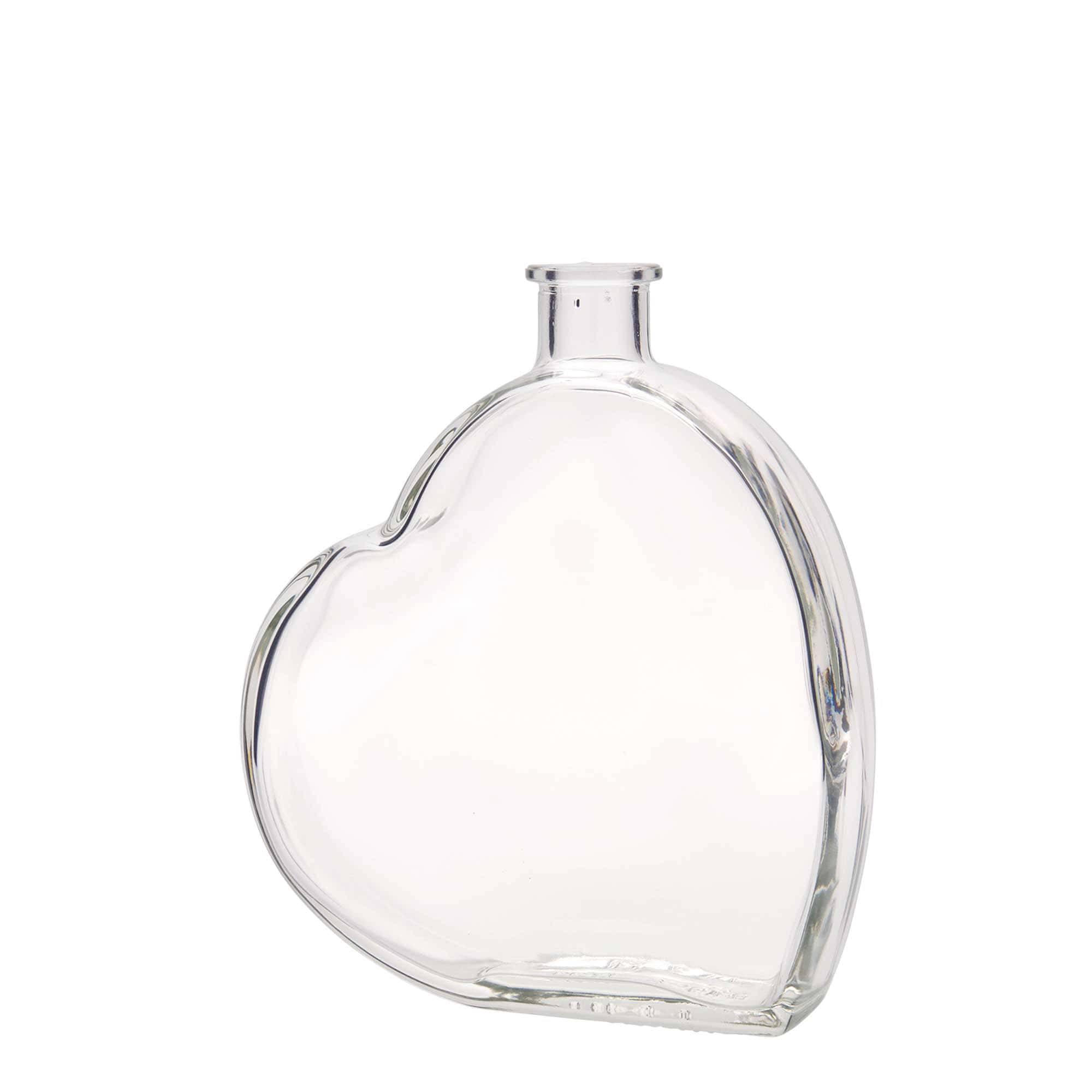 Glazen fles 'Passion', 500 ml, monding: kurk