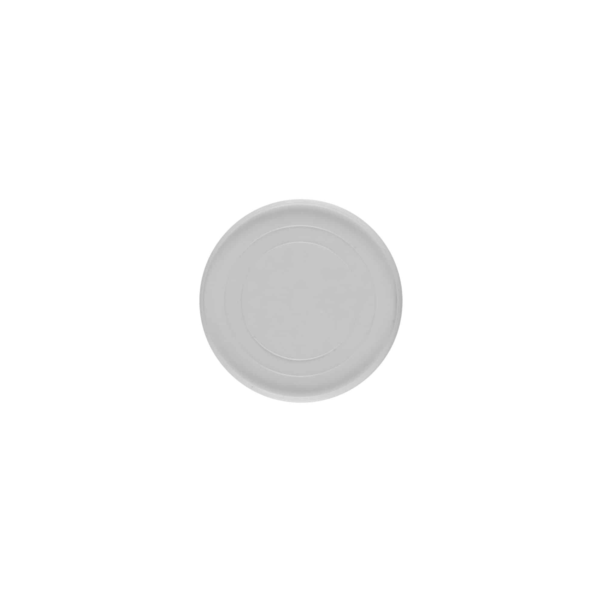 Afdekschijf voor 5 ml 'Bianca', PP-kunststof, wit