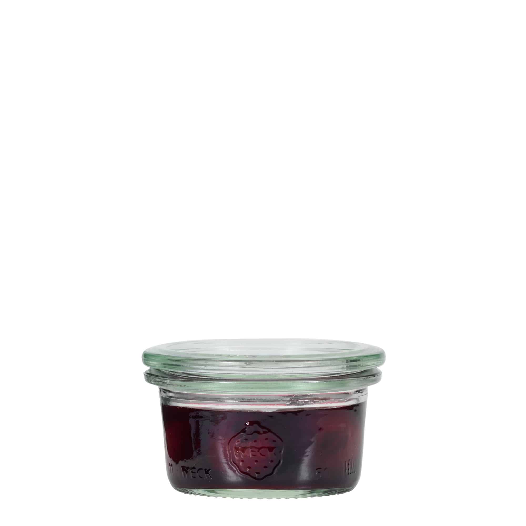 50 ml WECK-stortglas, opening: ronde rand