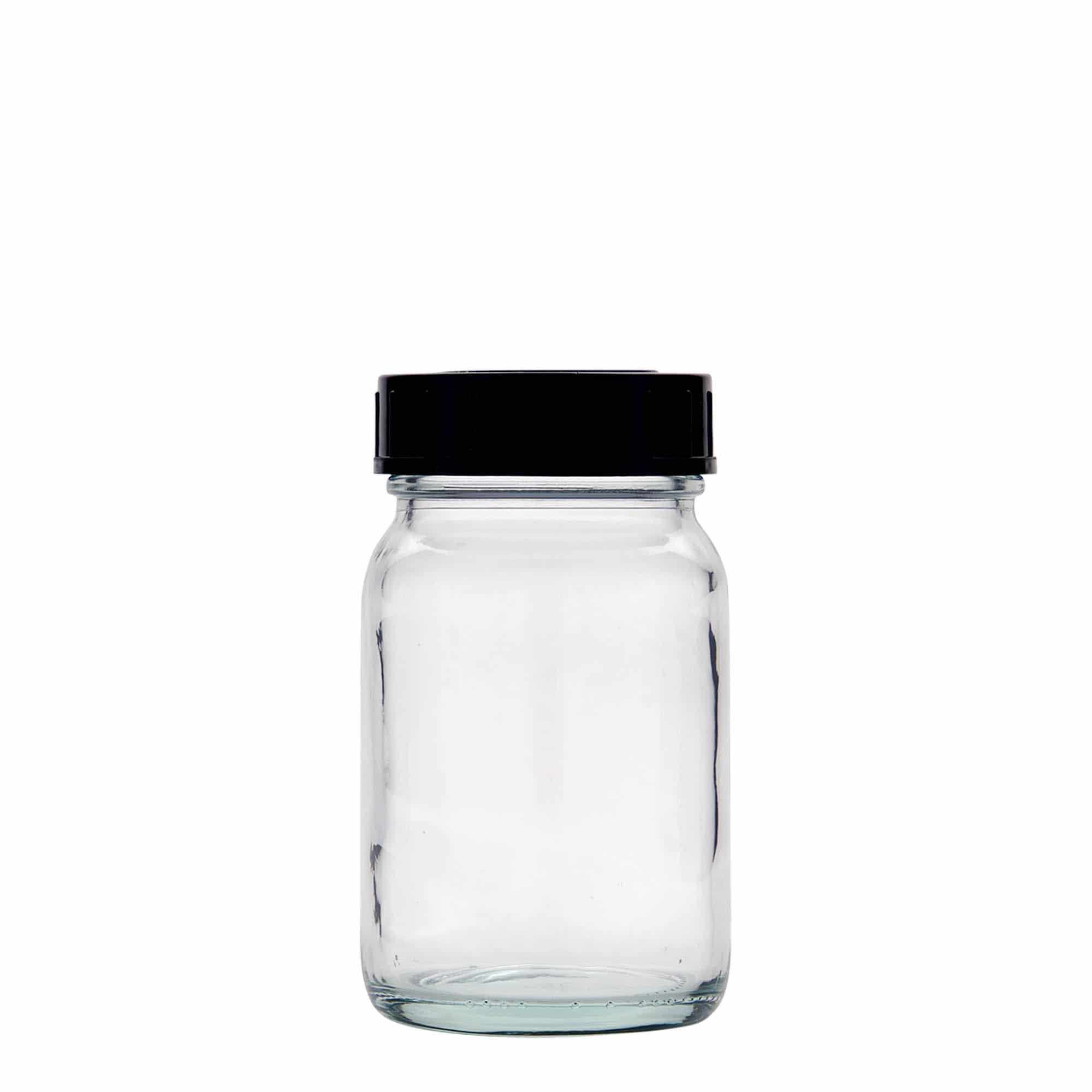 Pot met brede hals, 200 ml, monding: DIN 55