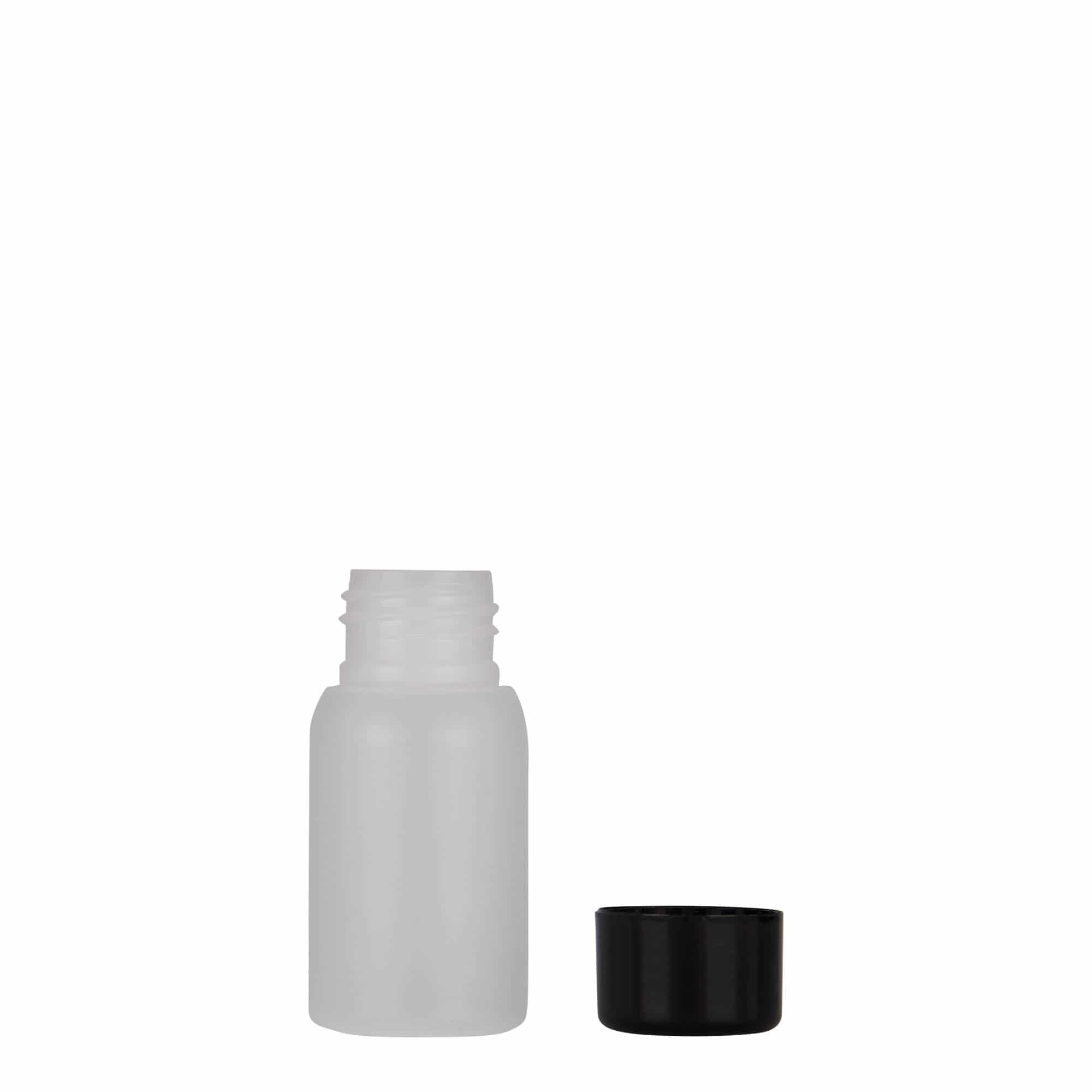 30 ml kunststoffles 'Tuffy', HDPE, natuur, opening: 24/410