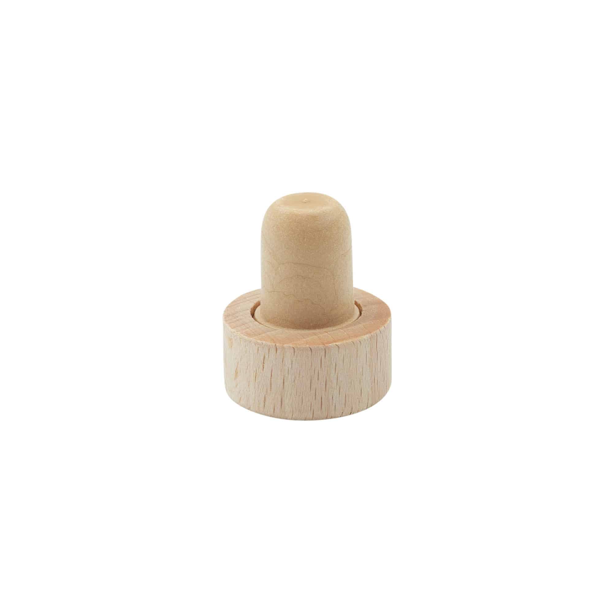 Dopkurk, 16 mm, kunststof-hout, meerkleurig, voor monding: kurk Dopkurk, 16 mm, kunststof-hout, meerkleurig, voor monding: kurk