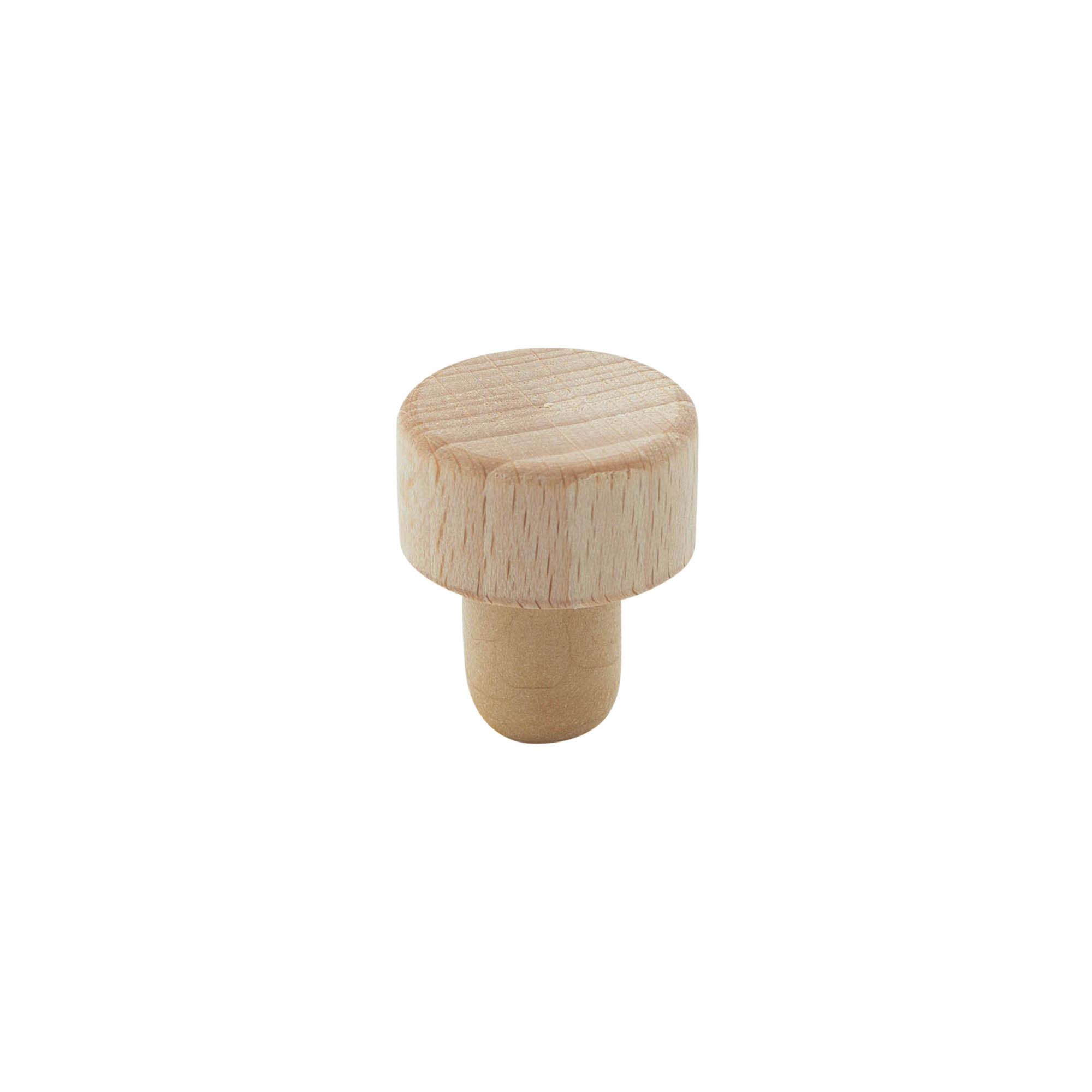Handvatkurk 16 mm, hout/kunststof, voor monding: kurk