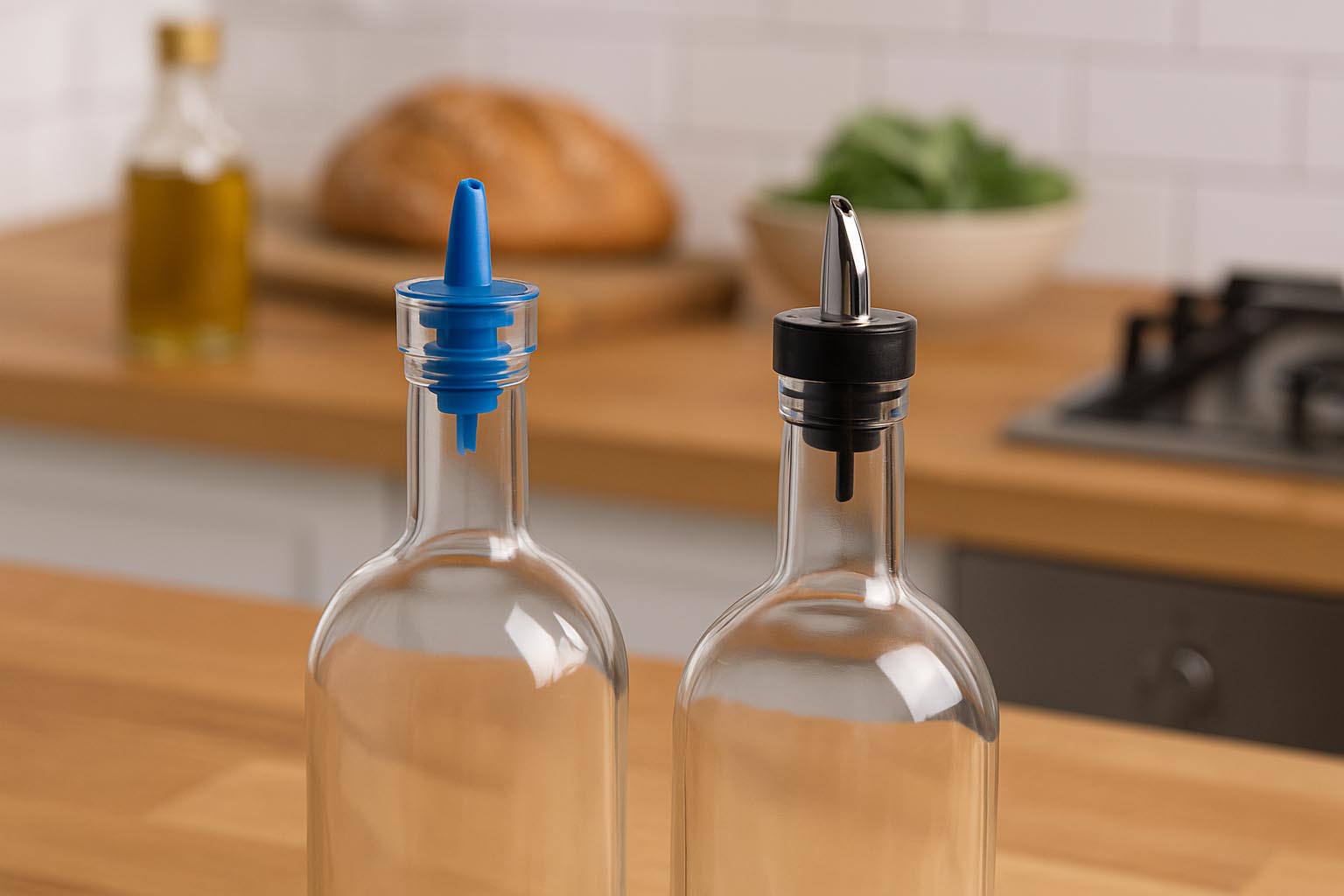 Jet Pour schenktuit, PE-kunststof, blauw Jet Pour schenktuit, PE-kunststof, blauw