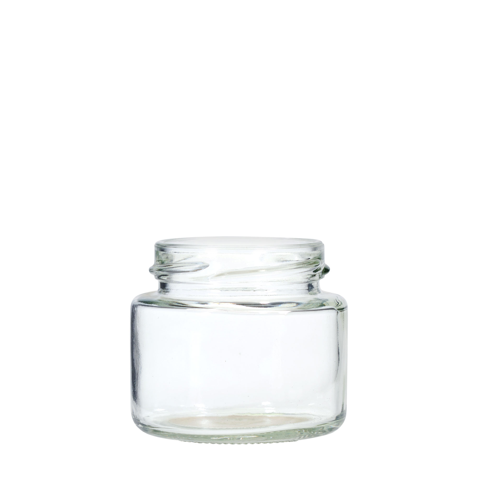 110 ml ronde glazen pot, opening: Twist-Off (TO 53) 110 ml ronde glazen pot, opening: Twist-Off (TO 53)