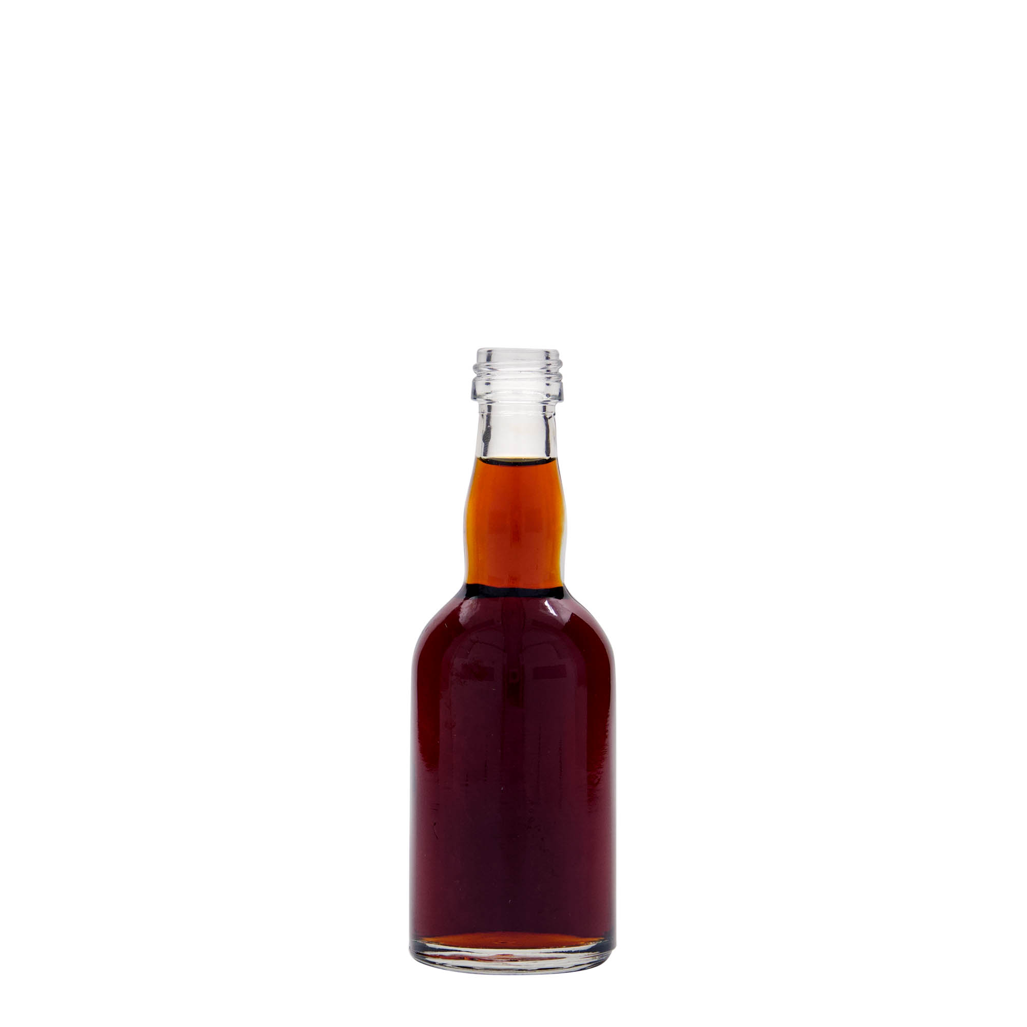 50 ml glazen fles 'Proba', opening: PP 18 50 ml glazen fles 'Proba', opening: PP 18