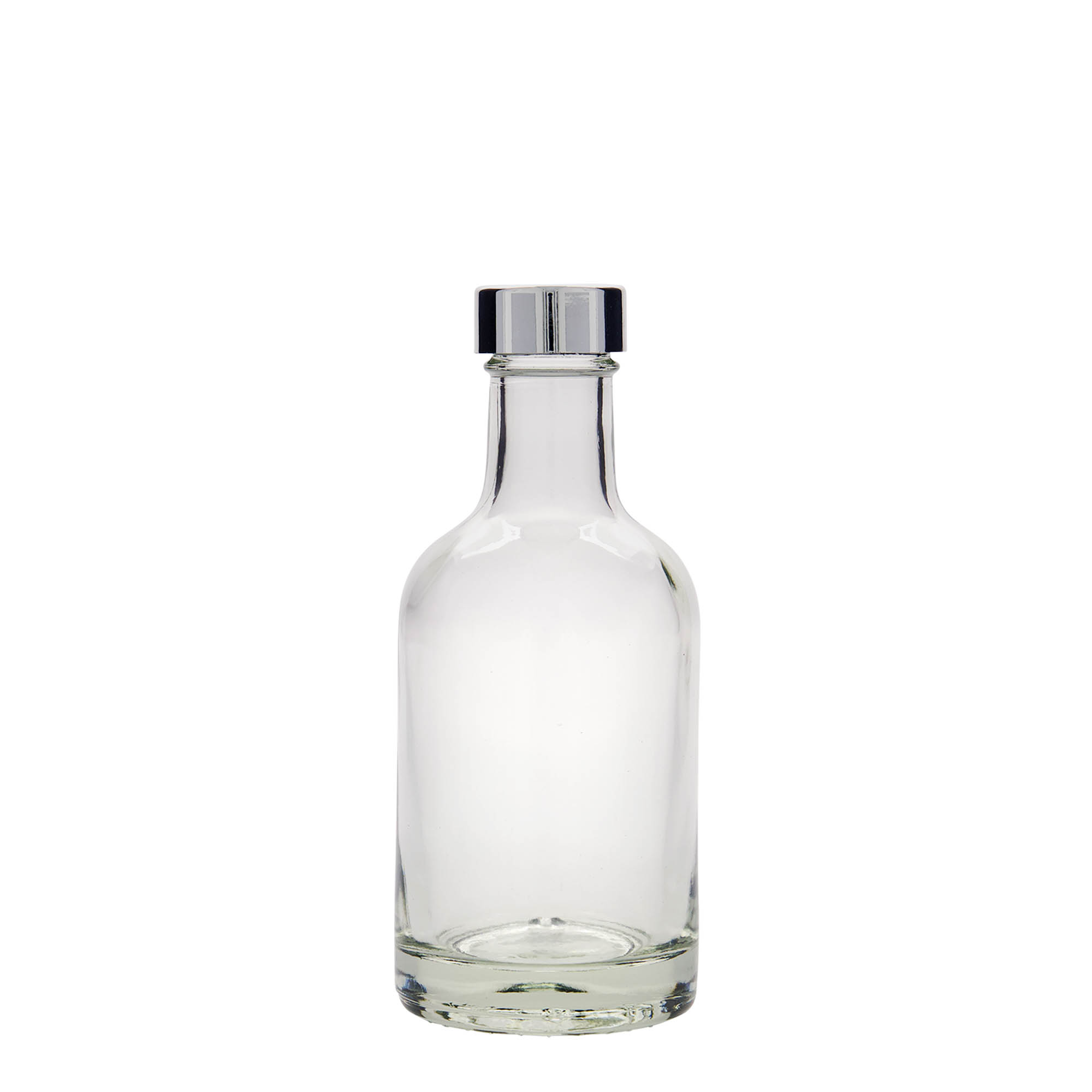 200 ml glazen fles 'First Class', opening: GPI 28 200 ml glazen fles 'First Class', opening: GPI 28