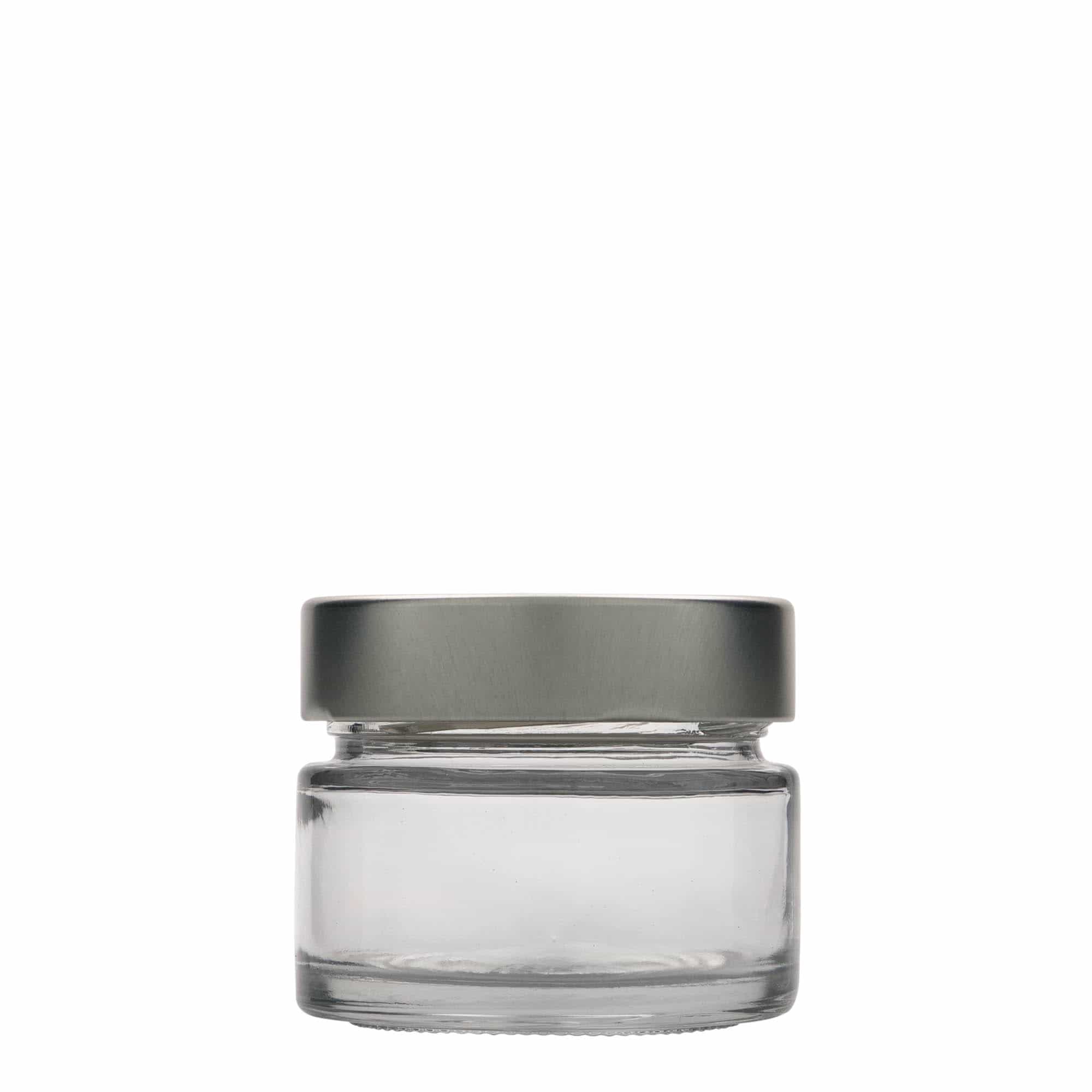106 ml ronde glazen pot 'Albatros', opening: Extra-Deep-Twist-Off (EDTO 70)