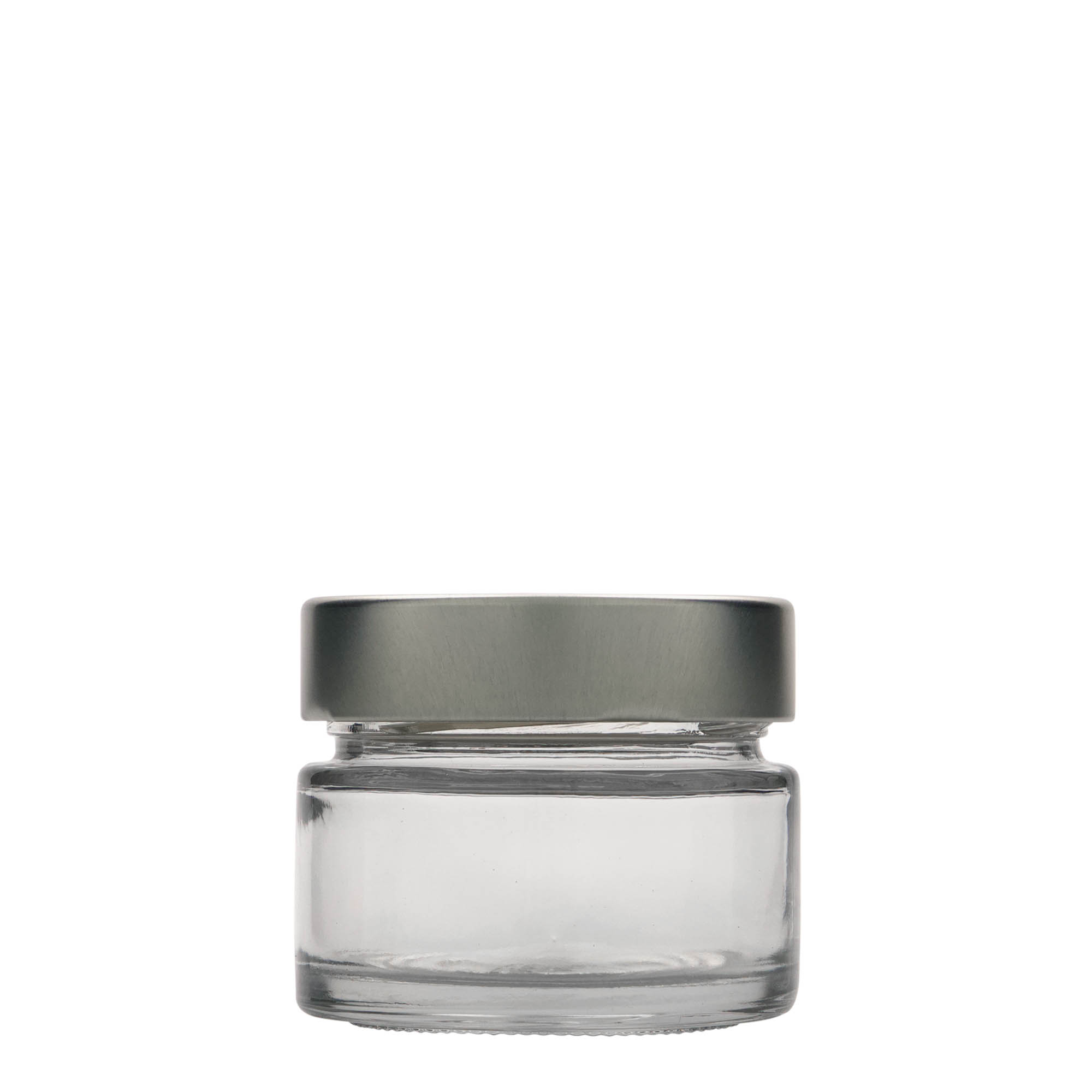 106 ml ronde glazen pot 'Albatros', opening: Extra-Deep-Twist-Off (EDTO 70) 106 ml ronde glazen pot 'Albatros', opening: Extra-Deep-Twist-Off (EDTO 70)