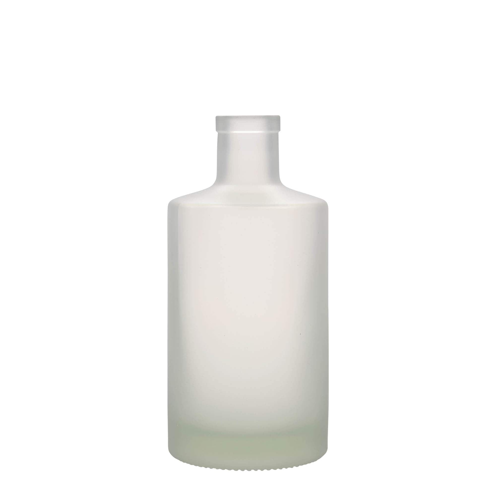 500 ml glazen fles 'Caroline', geijsd, hals: kurk