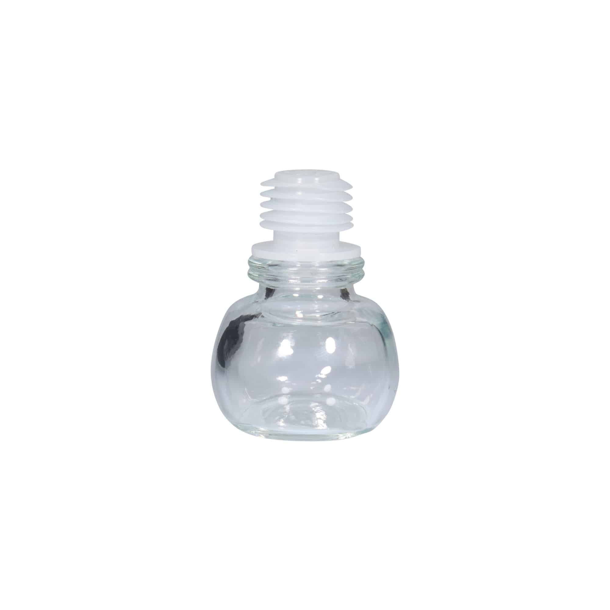 Handkurk 19 mm, glas, voor monding: kurk
