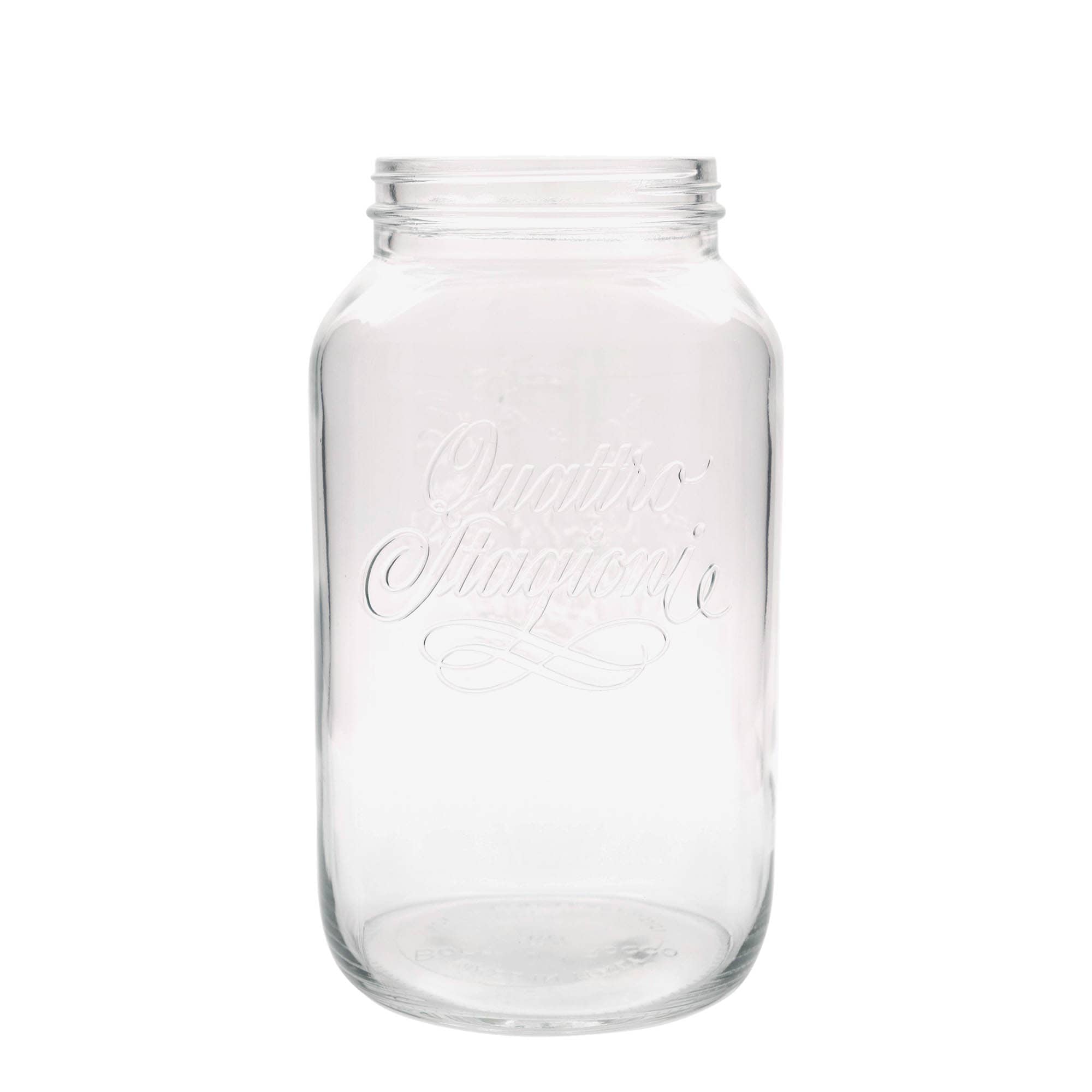 3.800 ml glas 'Quattro Stagioni', opening: schroefdop
