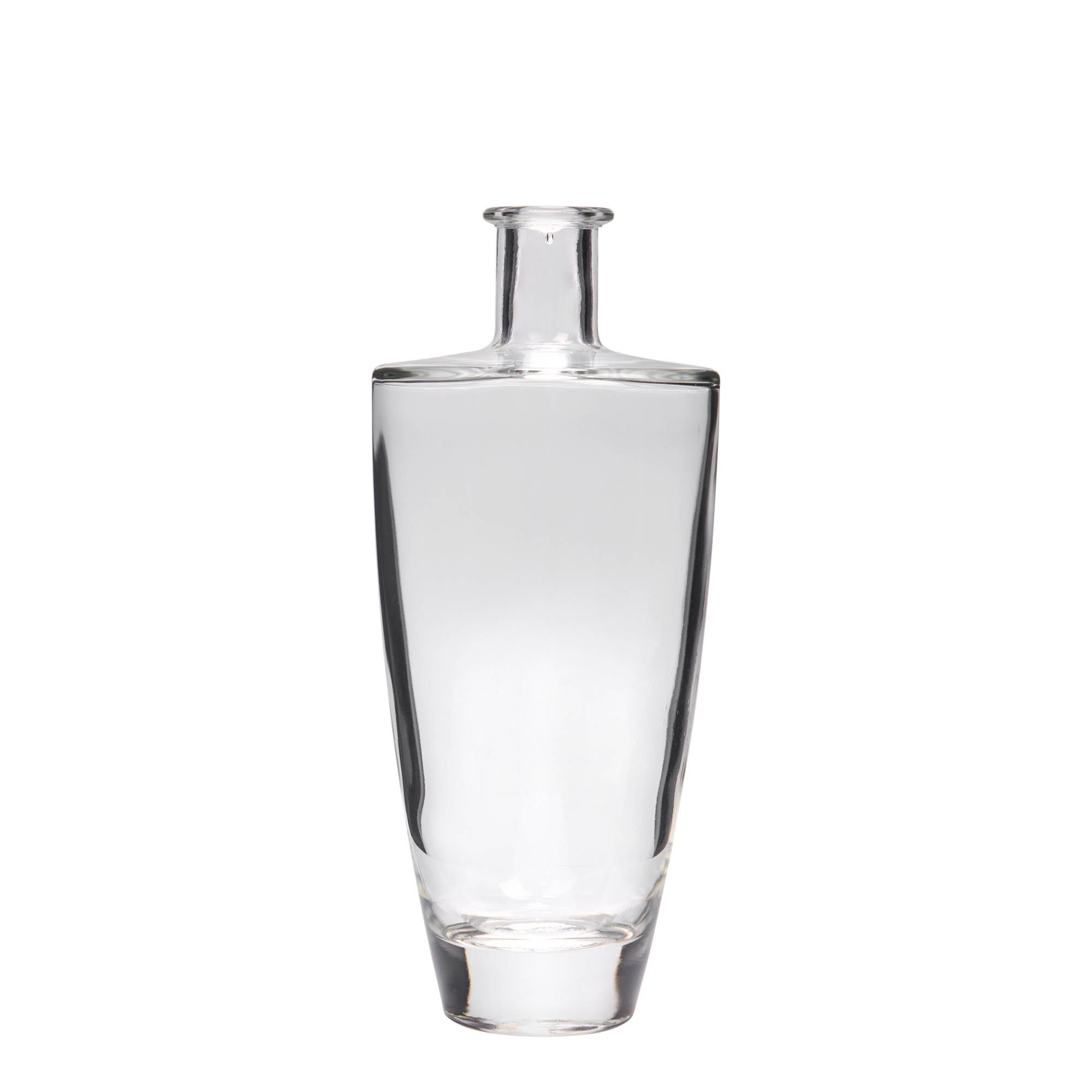 500 ml glazen fles 'Vanessa', ovaal, opening: kurk 500 ml glazen fles 'Vanessa', ovaal, opening: kurk