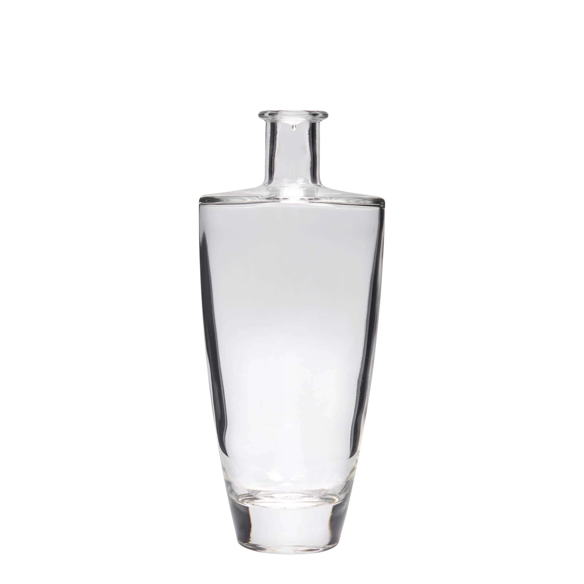 500 ml glazen fles 'Vanessa', ovaal, opening: kurk