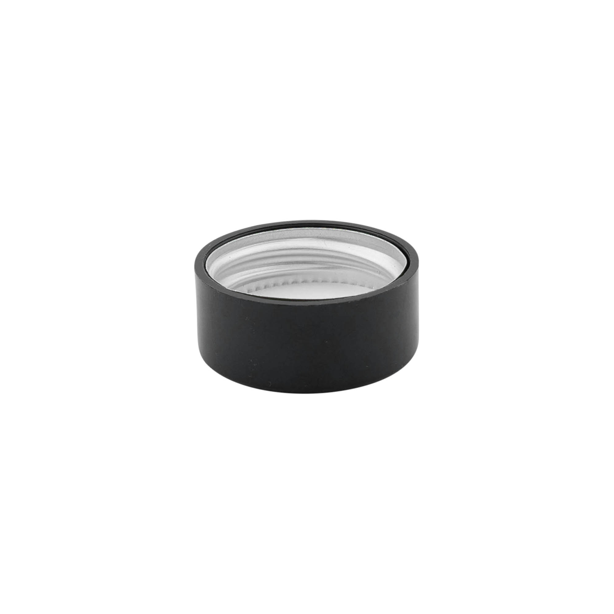 Schroefdop, ABS-kunststof, zwart, voor mondstuk: GPI 28/400 Schroefdop, ABS-kunststof, zwart, voor mondstuk: GPI 28/400