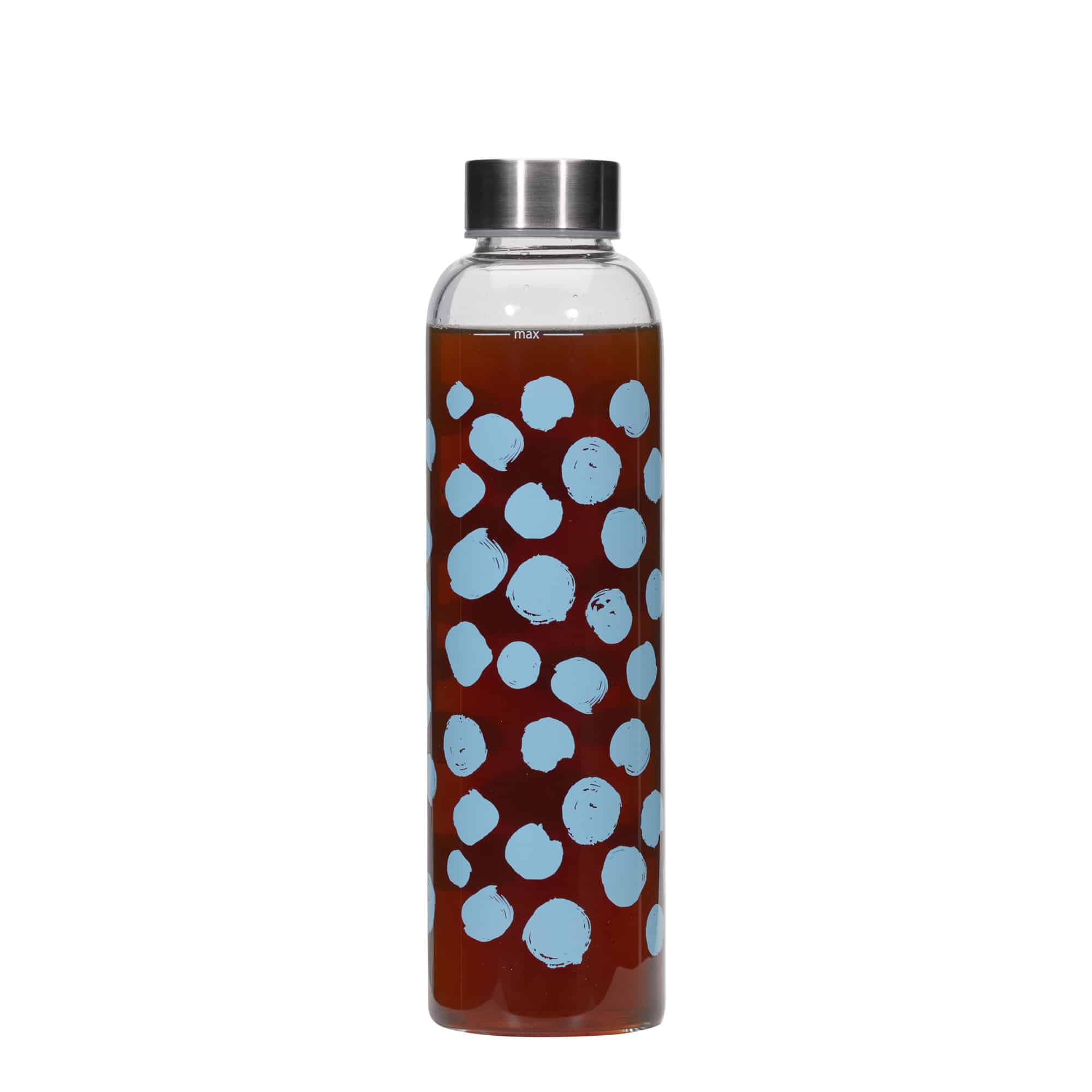 500 ml drinkfles 'Perseus - Blauwe stippen', opening: schroefdop