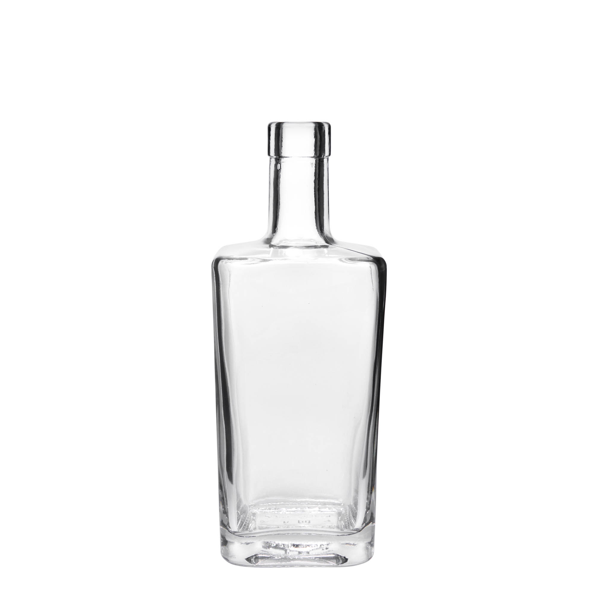 500 ml glazen fles 'Noel', vierkant, hals: kurk 500 ml glazen fles 'Noel', vierkant, hals: kurk