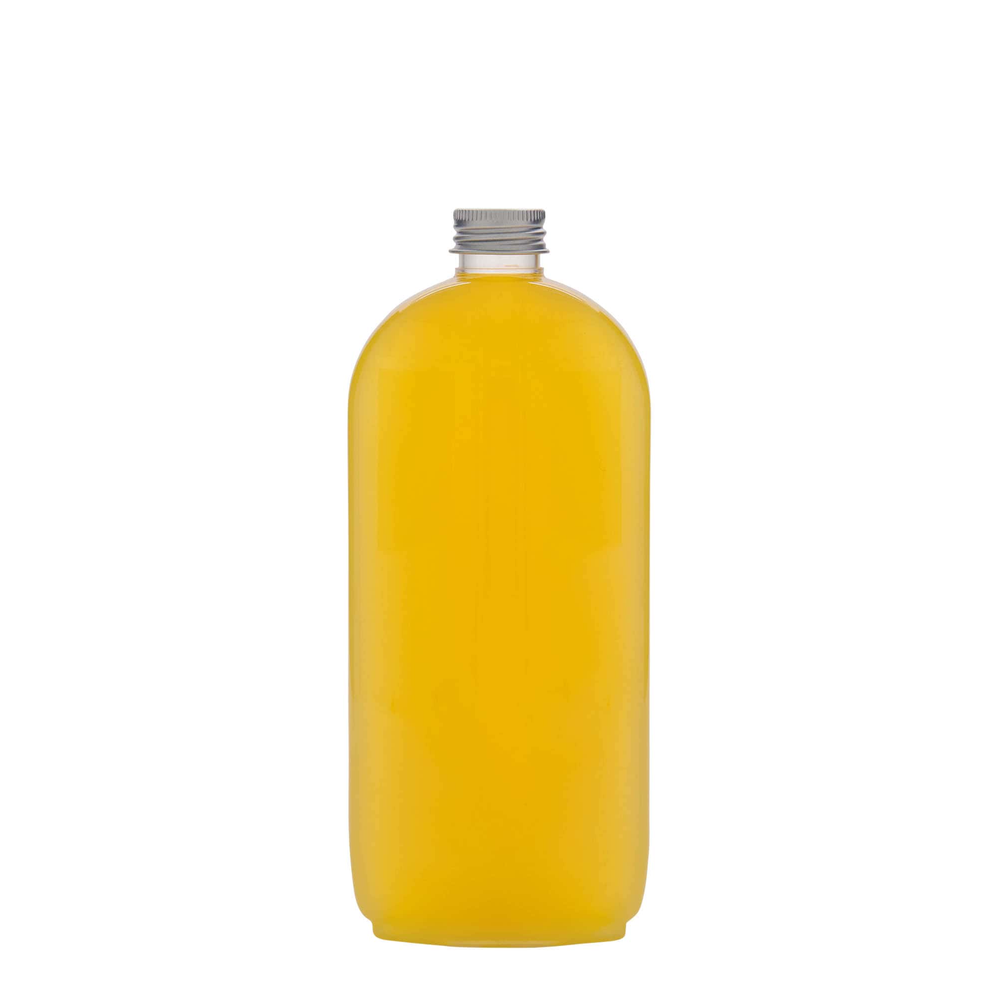 500 ml PET-fles 'Iris', ovaal, kunststof, hals: 24/410