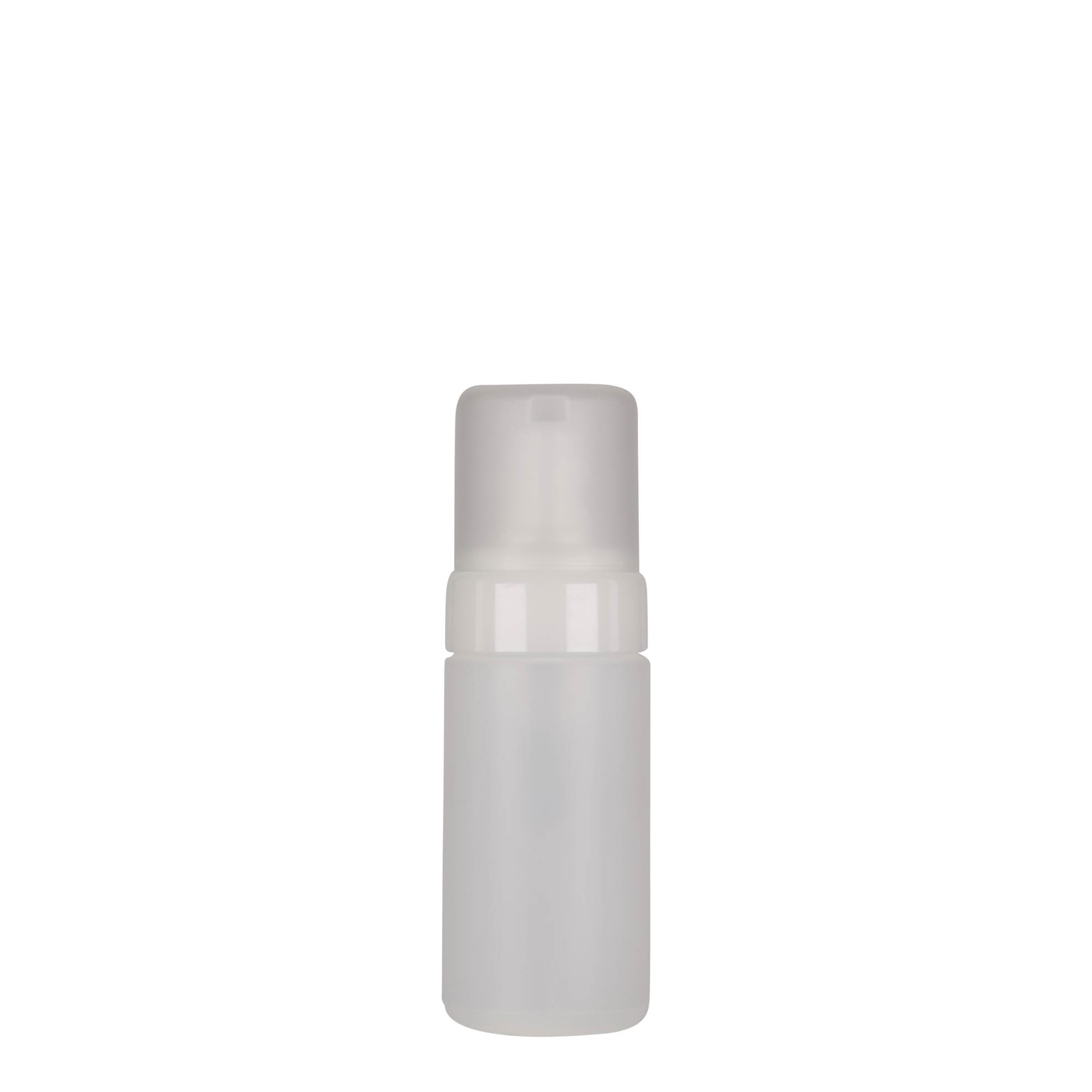 100 ml doseerfles 'Foamer', PE-kunststof, naturel, opening: schroefdop 100 ml doseerfles 'Foamer', PE-kunststof, naturel, opening: schroefdop