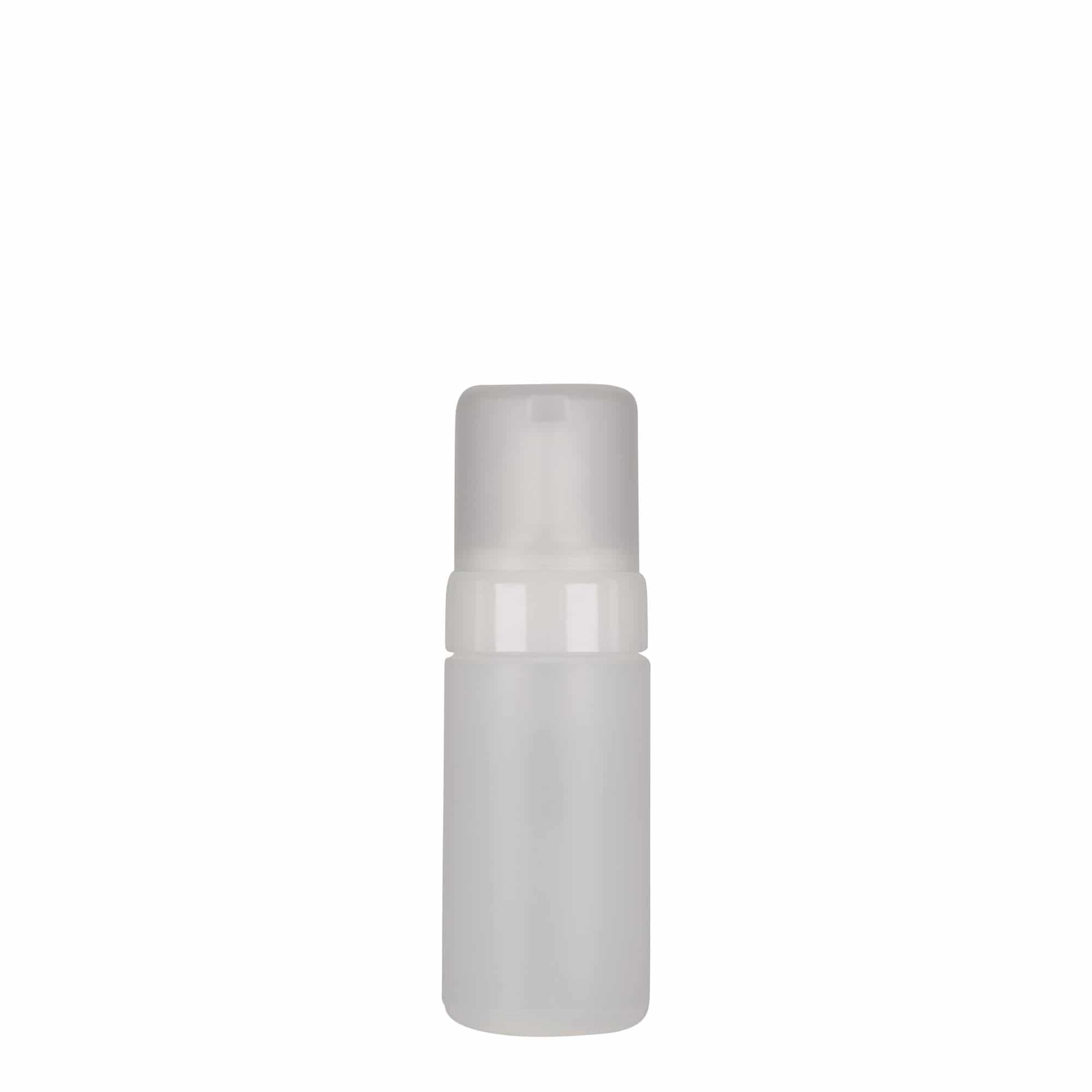 100 ml doseerfles 'Foamer', PE-kunststof, naturel, opening: schroefdop