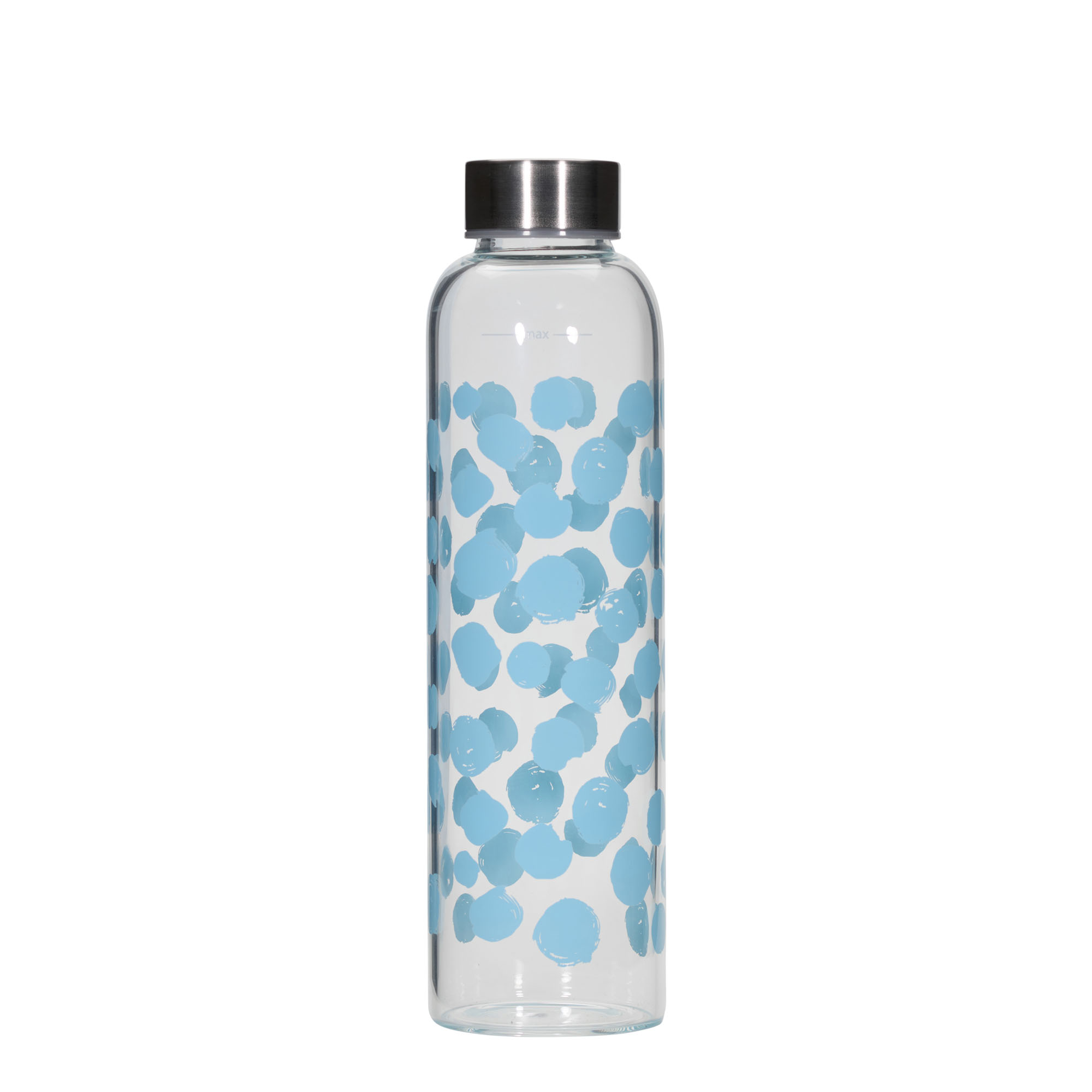 500 ml drinkfles 'Perseus - Blauwe stippen', opening: schroefdop 500 ml drinkfles 'Perseus - Blauwe stippen', opening: schroefdop