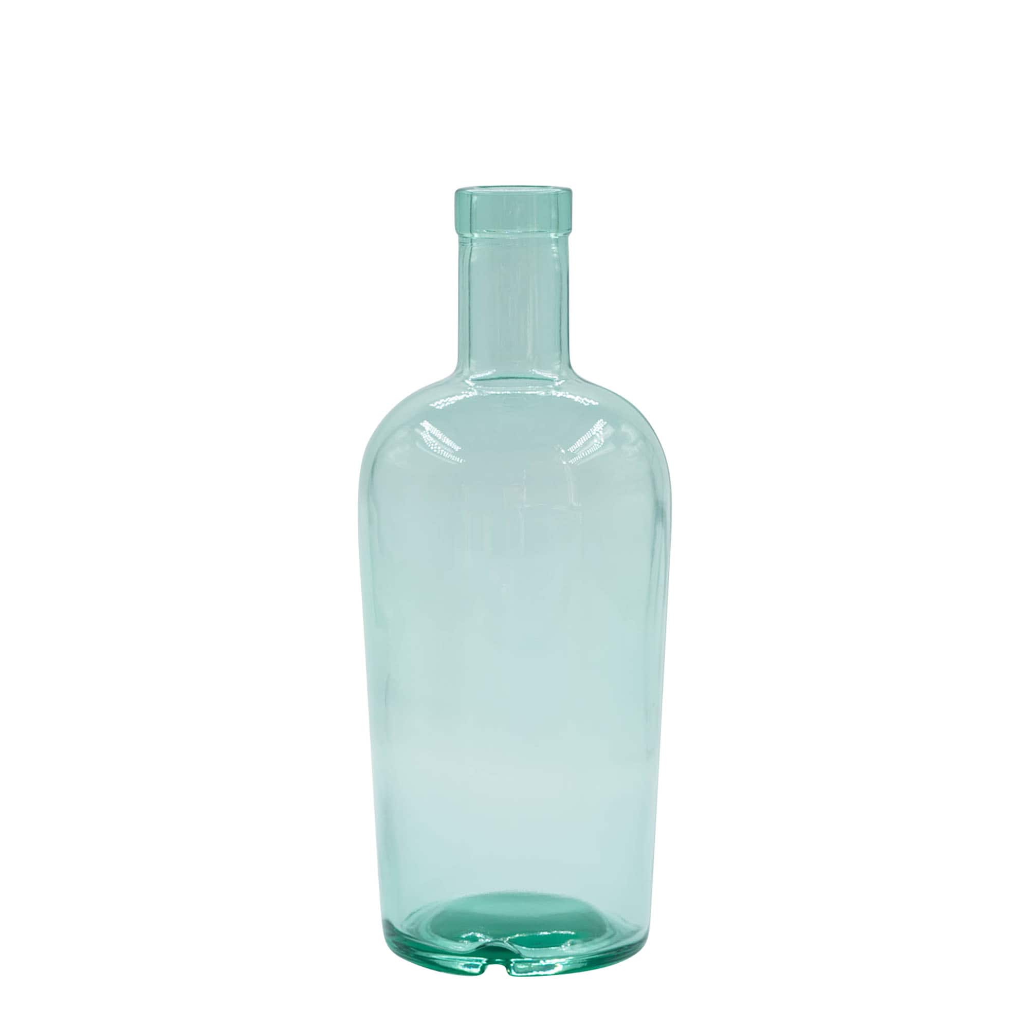 700 ml glazen fles 'Teo Light', hals: kurk