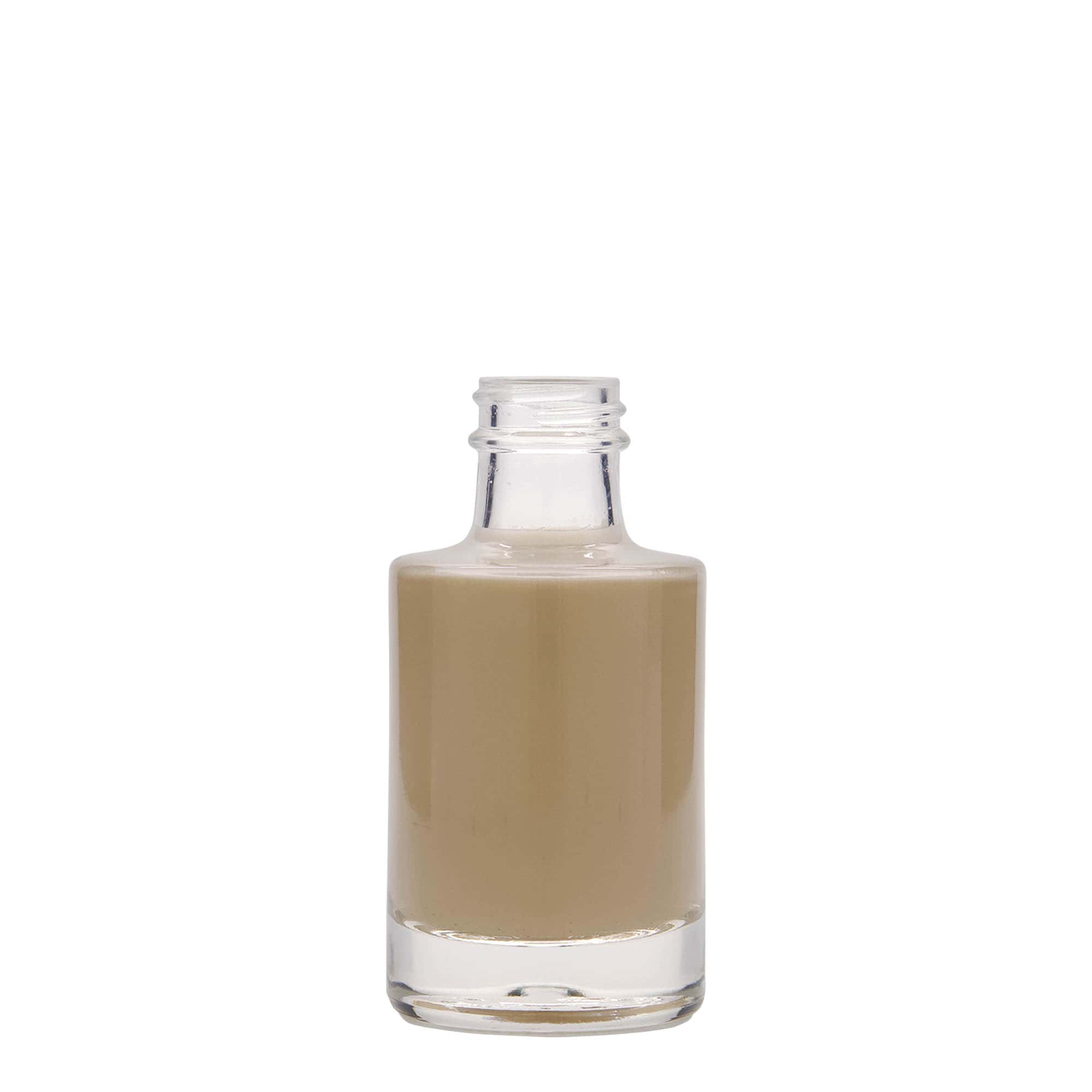100 ml glazen fles 'Aventura', opening: GPI 28 100 ml glazen fles 'Aventura', opening: GPI 28