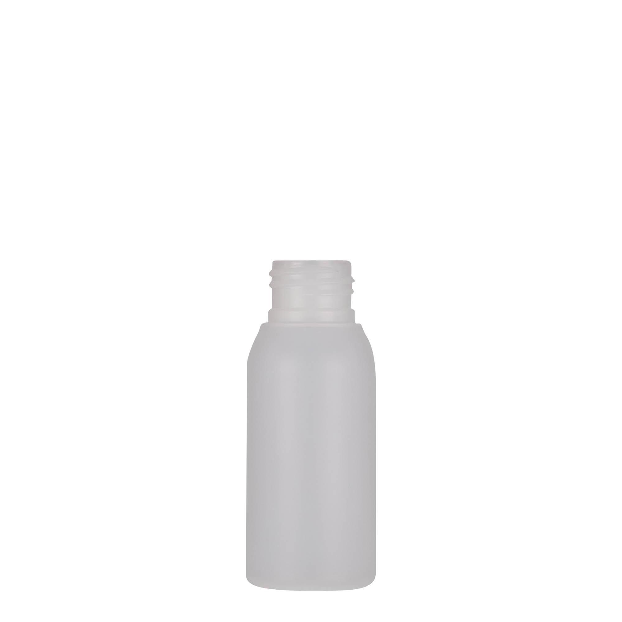 50 ml kunststoffles 'Tuffy', HDPE, natuur, hals: 24/410 50 ml kunststoffles 'Tuffy', HDPE, natuur, hals: 24/410