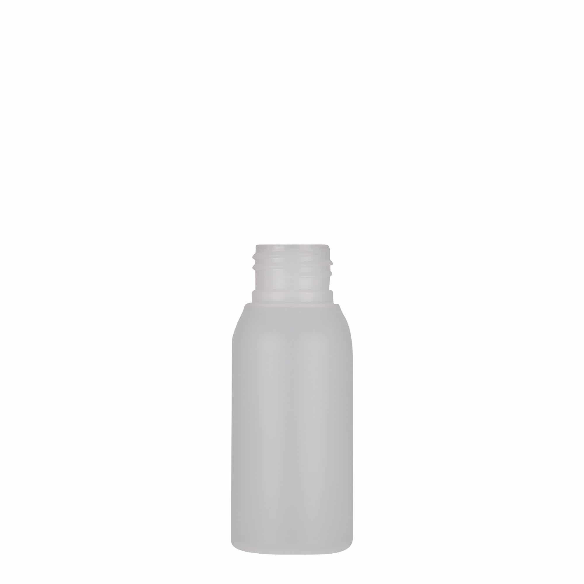 50 ml kunststoffles 'Tuffy', HDPE, natuur, hals: 24/410 50 ml kunststoffles 'Tuffy', HDPE, natuur, hals: 24/410