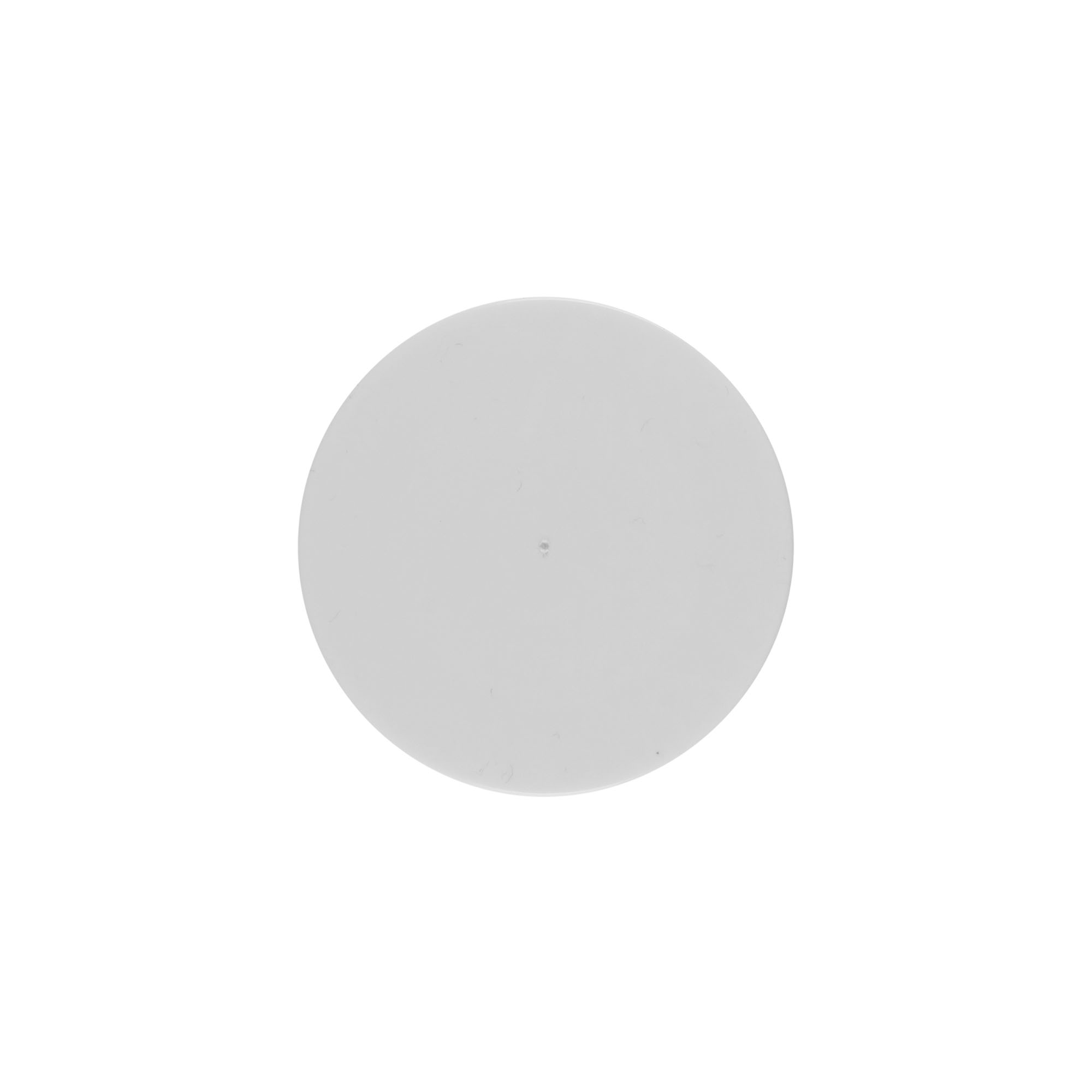 Afdekschijf voor 30 ml 'Bianca', PP-kunststof, wit