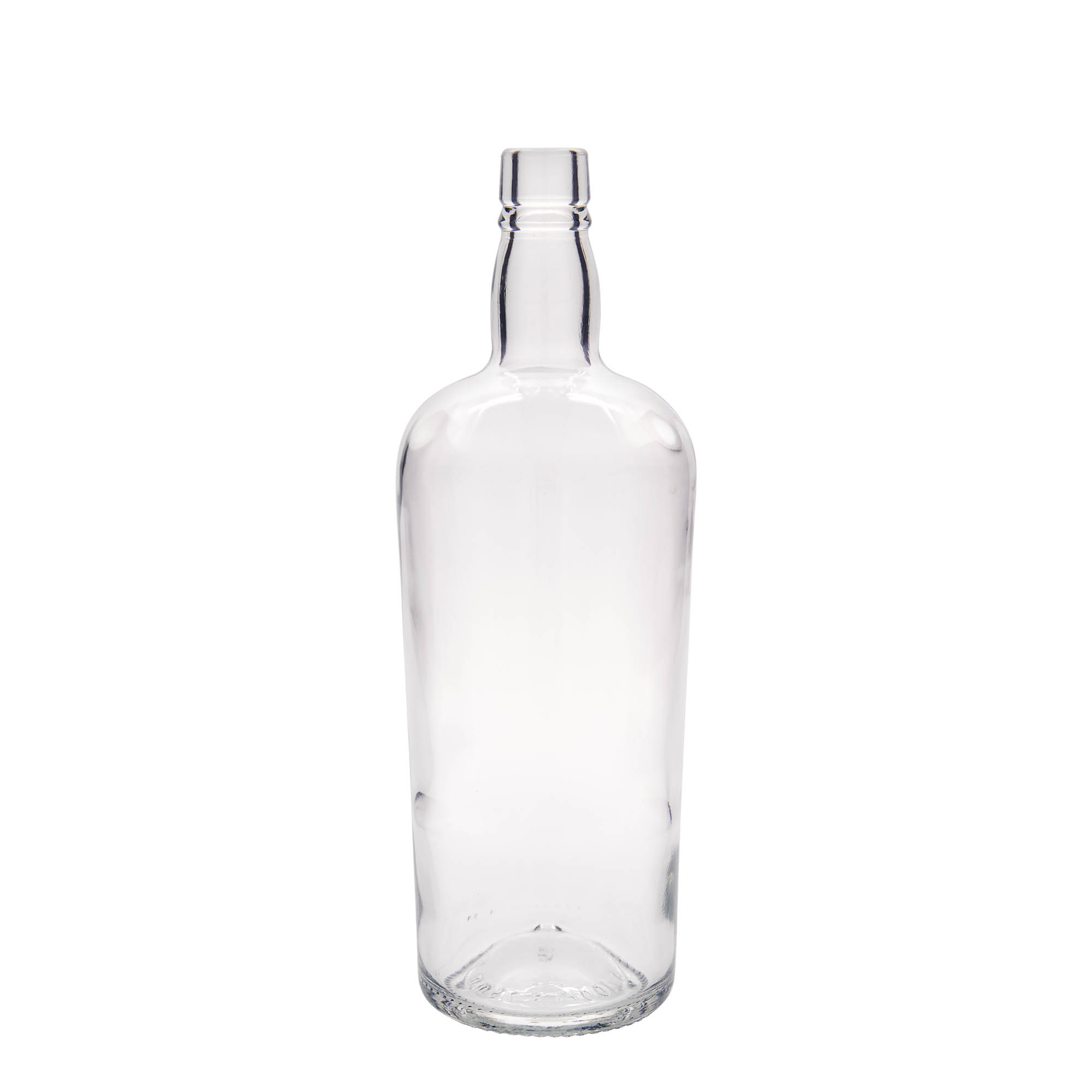 1000 ml glazen fles 'Edinburgh', hals: kurk 1000 ml glazen fles 'Edinburgh', hals: kurk