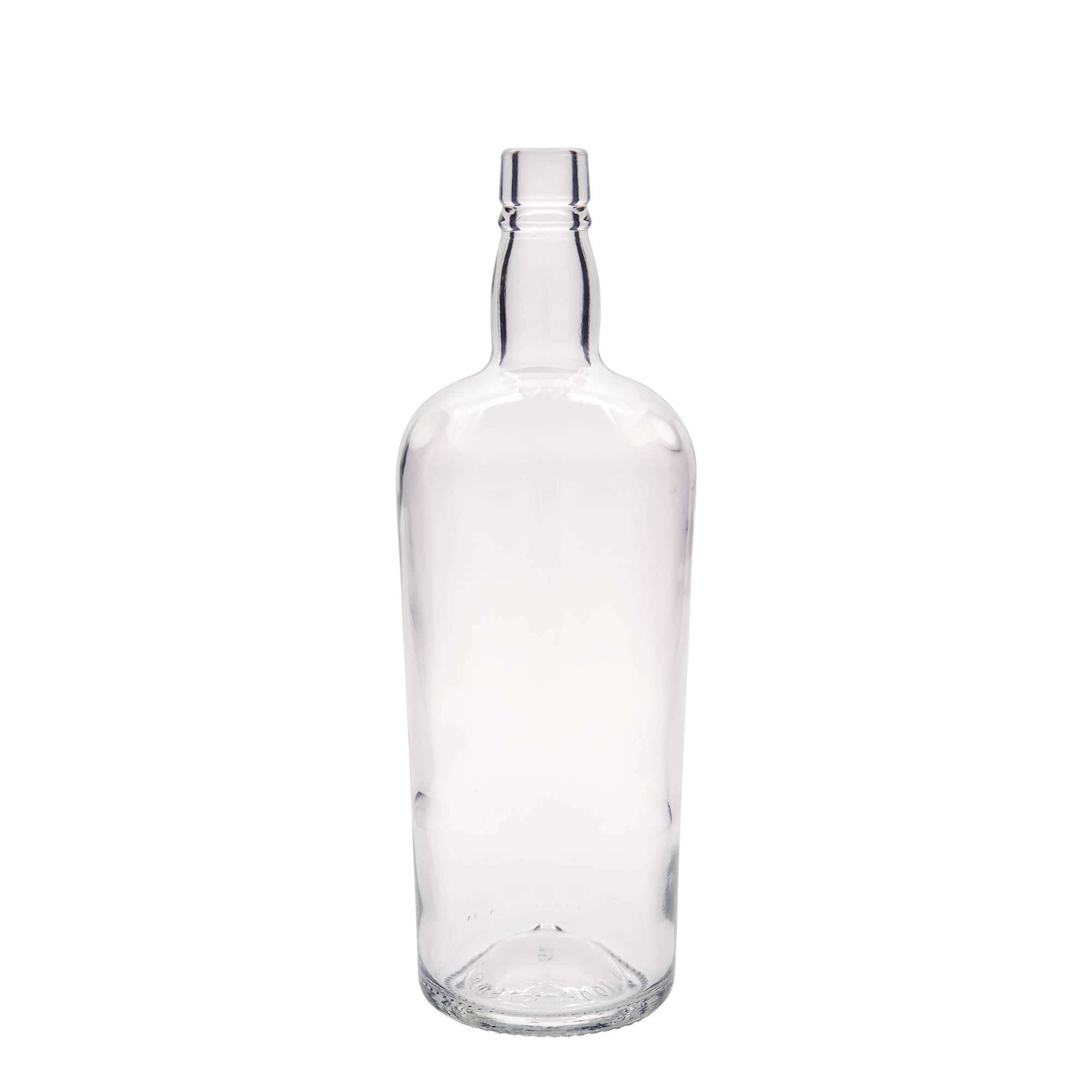 1000 ml glazen fles 'Edinburgh', hals: kurk