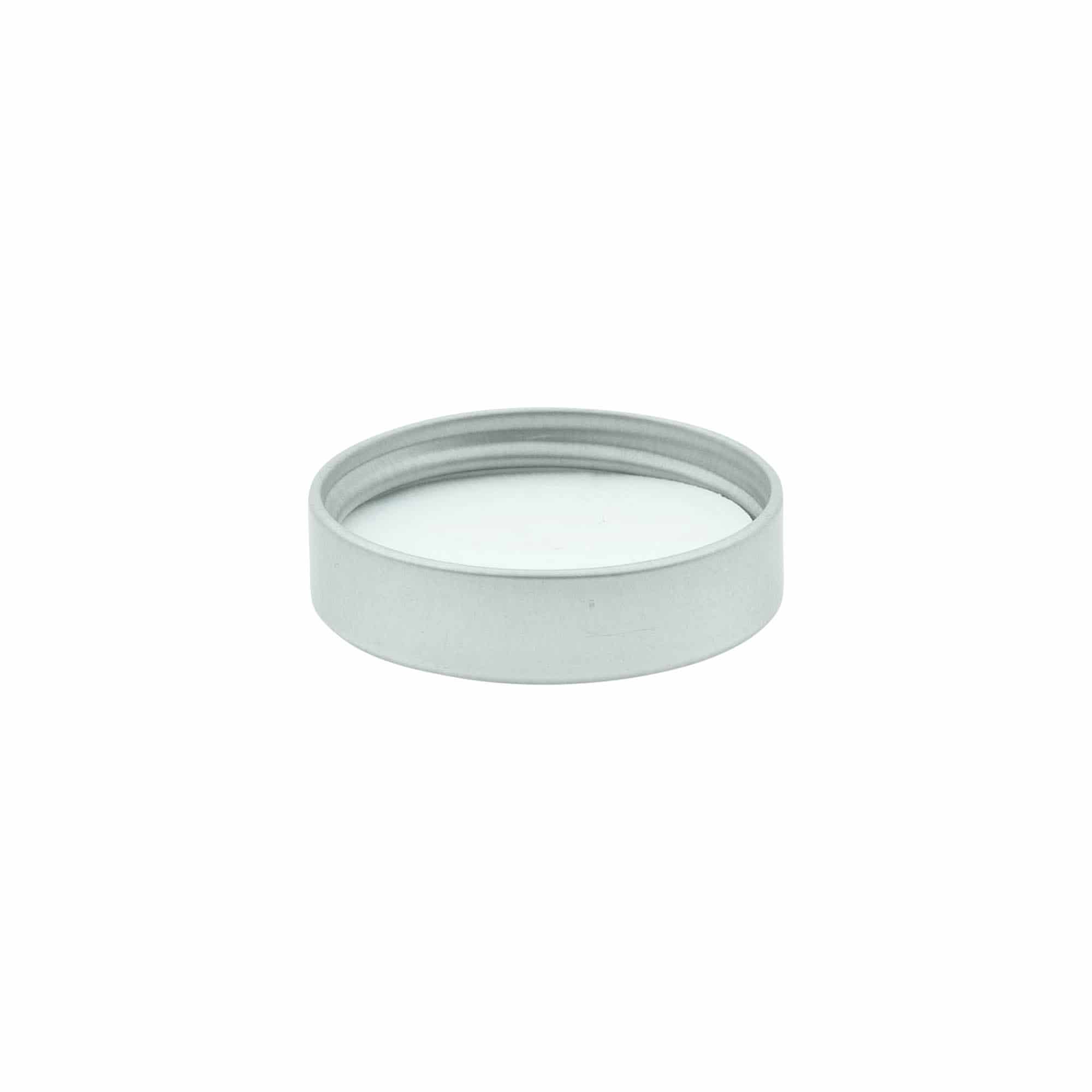 Schroefdop, metaal, zilver, voor mondstuk: 38/400