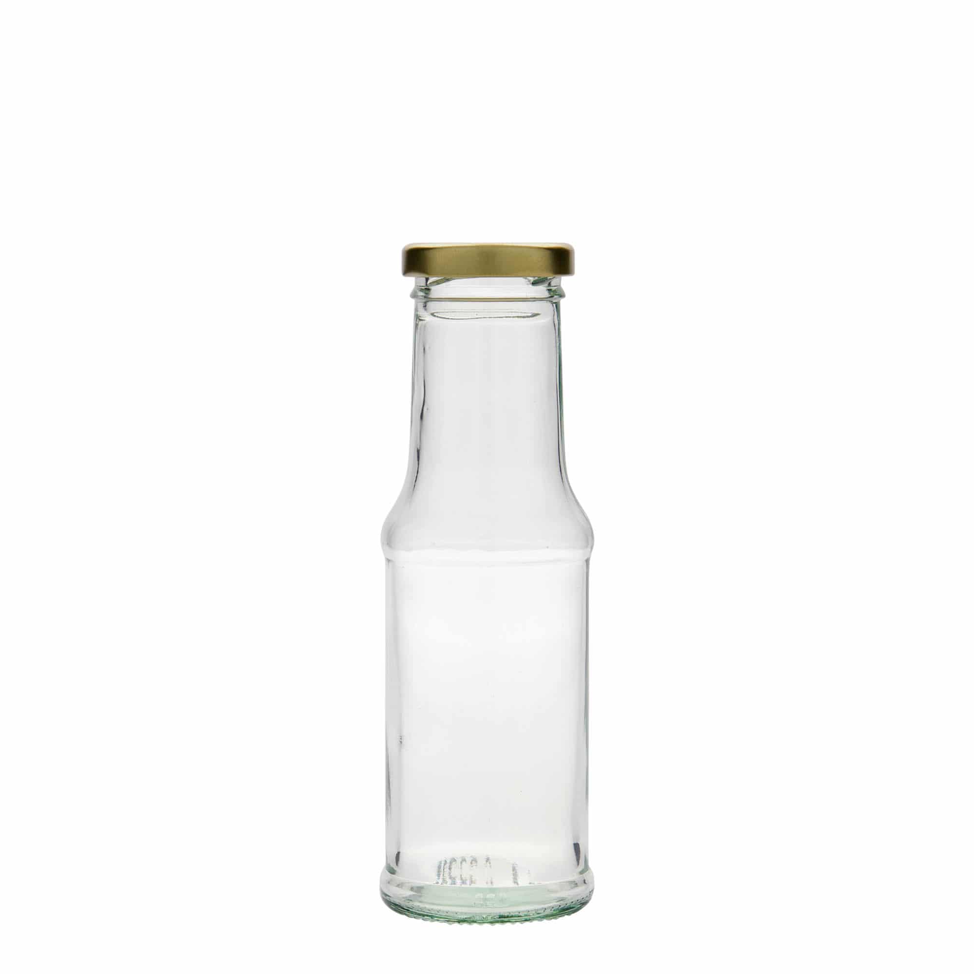 200 ml sausfles, glas, opening: Twist-Off (TO 43)
