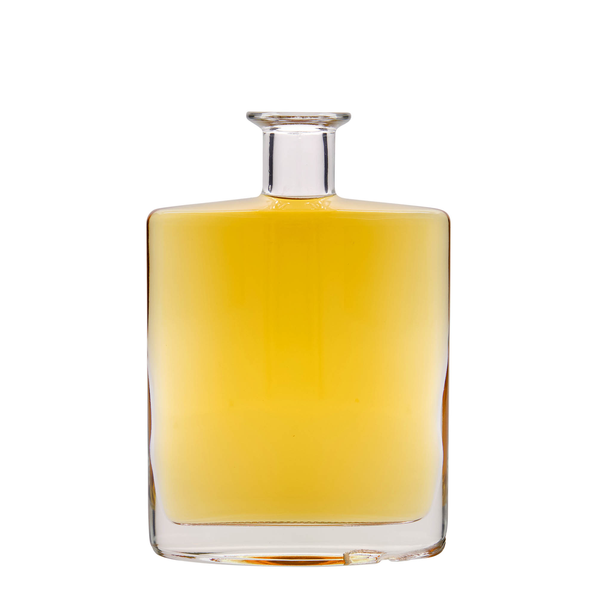 700 ml glazen fles 'Zorbas', ovaal, opening: kurk