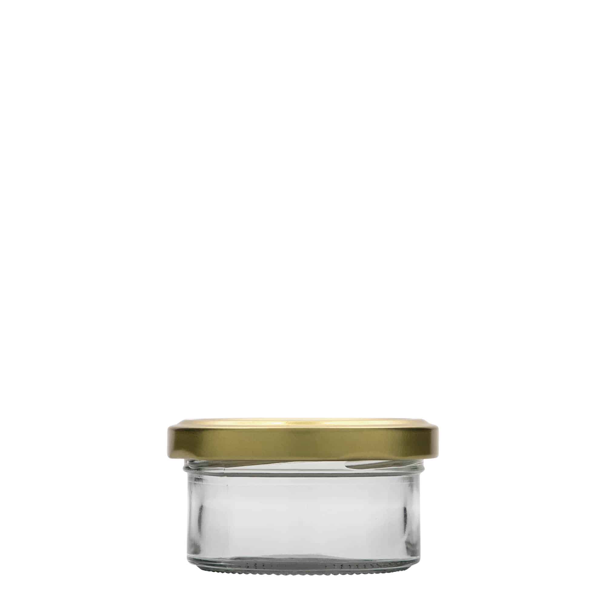 Plat stortglas, 70 ml, monding: twist-off (TO 66)
