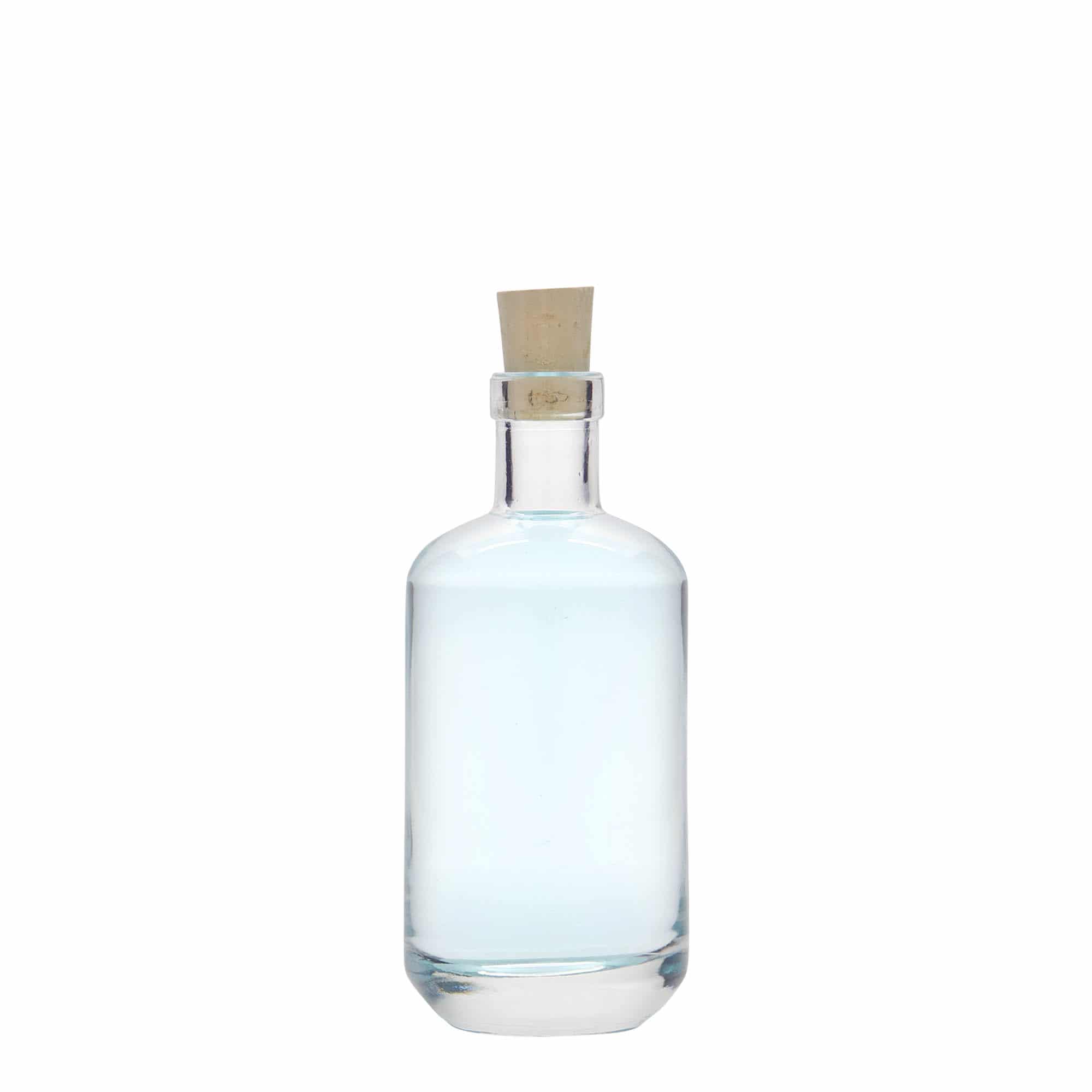 Glazen fles 'Vienna', 100 ml, monding: kurk