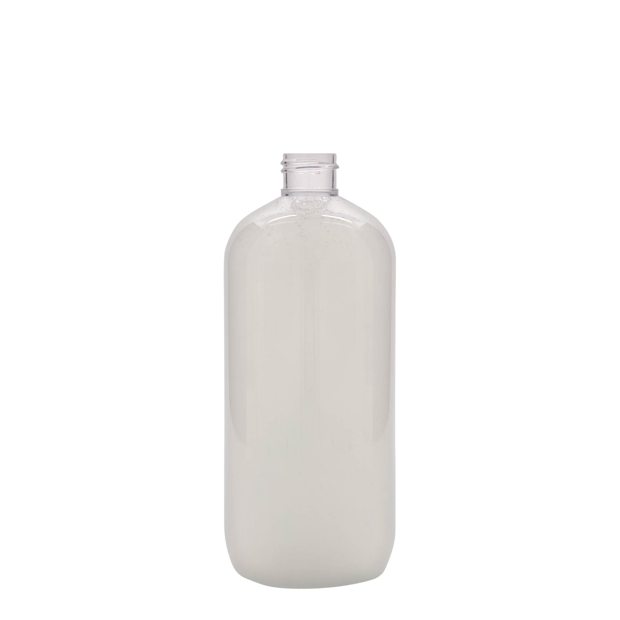 Petfles 'Boston', 500 ml, kunststof, monding: 24/410