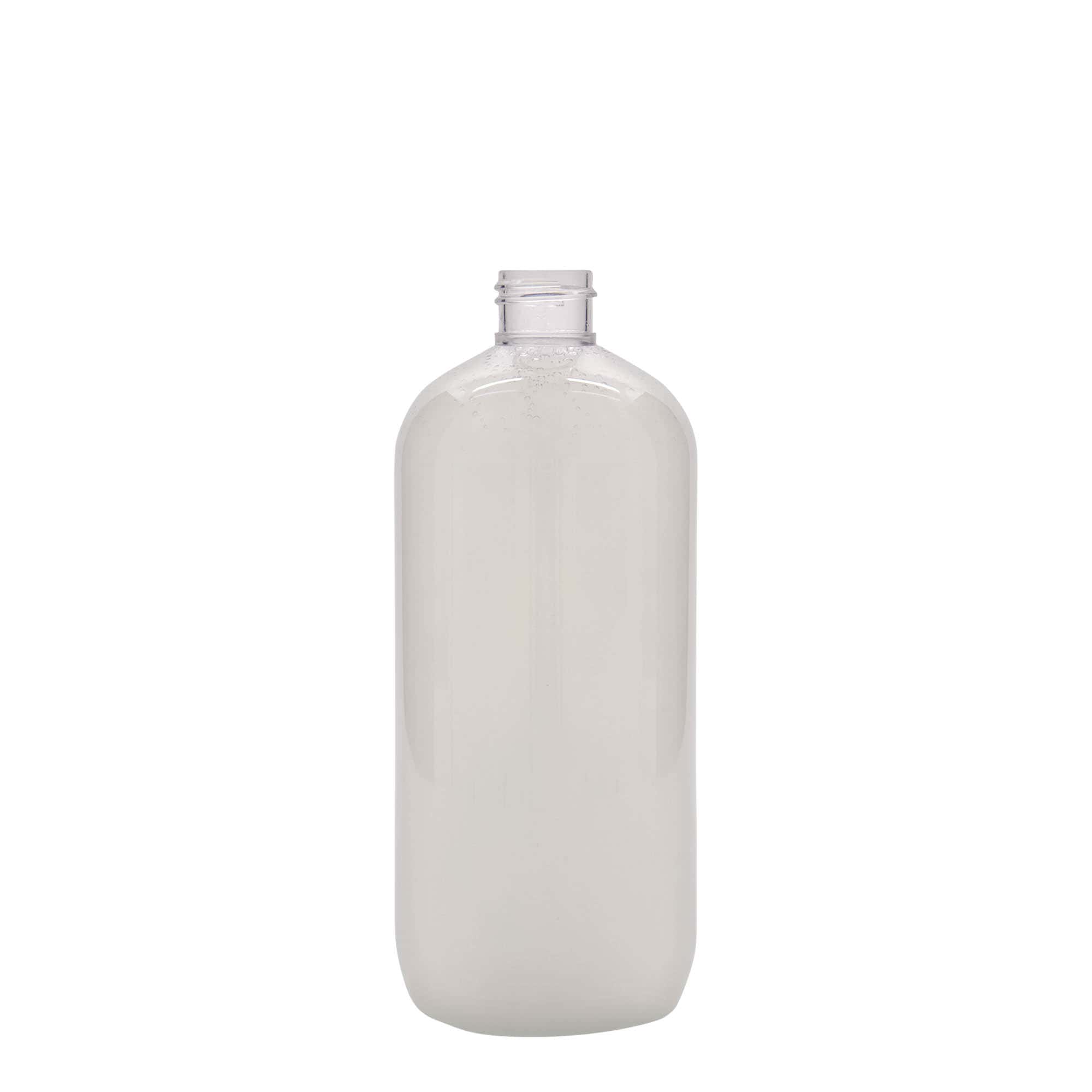 500 ml PET-fles 'Boston', kunststof, hals: 24/410